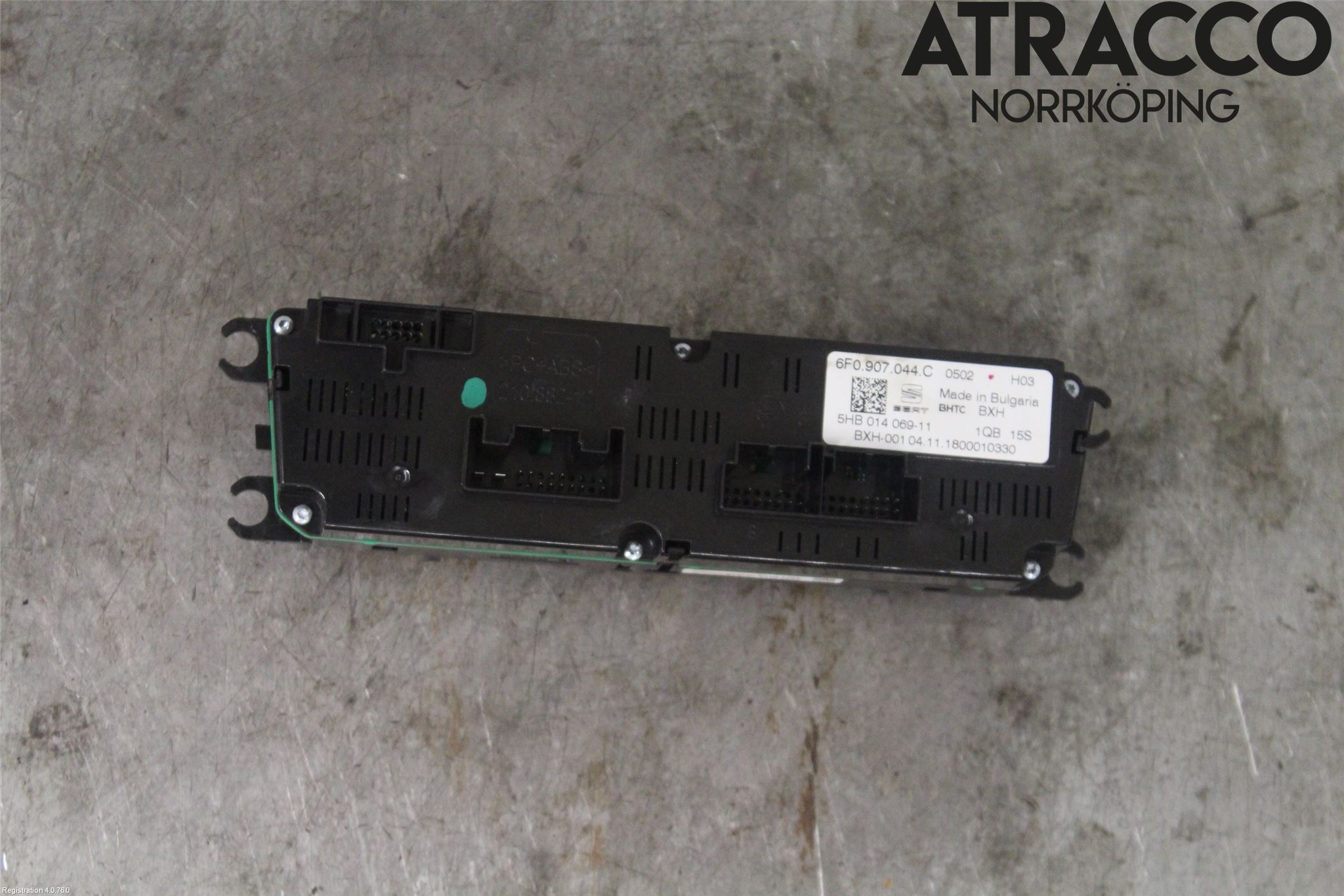 Seat IBIZA V 17-20 Varmeapparat Panel(Regulering)