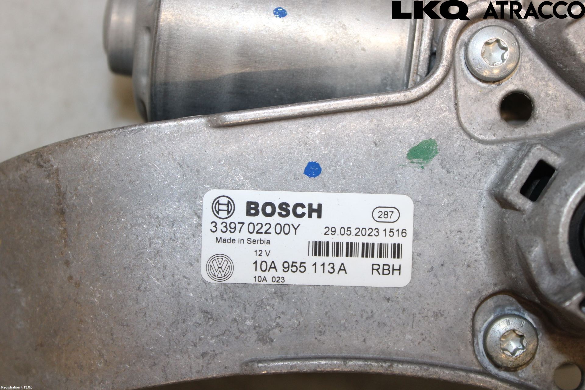 Volkswagen VW ID.3 21- Viskeroverføring Frontrute