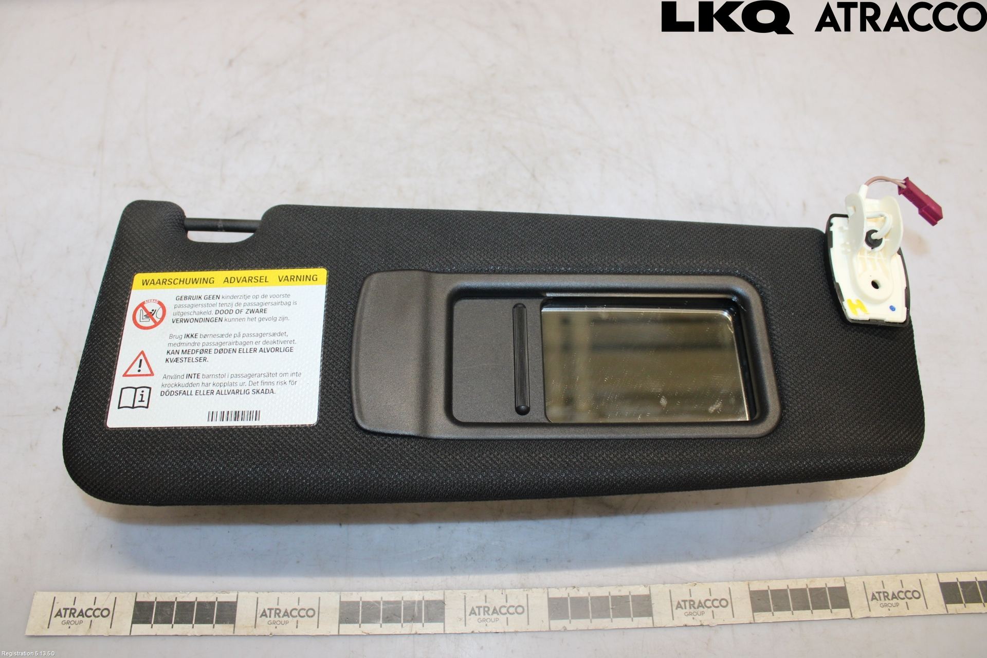 BMW 5 F10/F11/F18 09-17 Innr Solskjerm