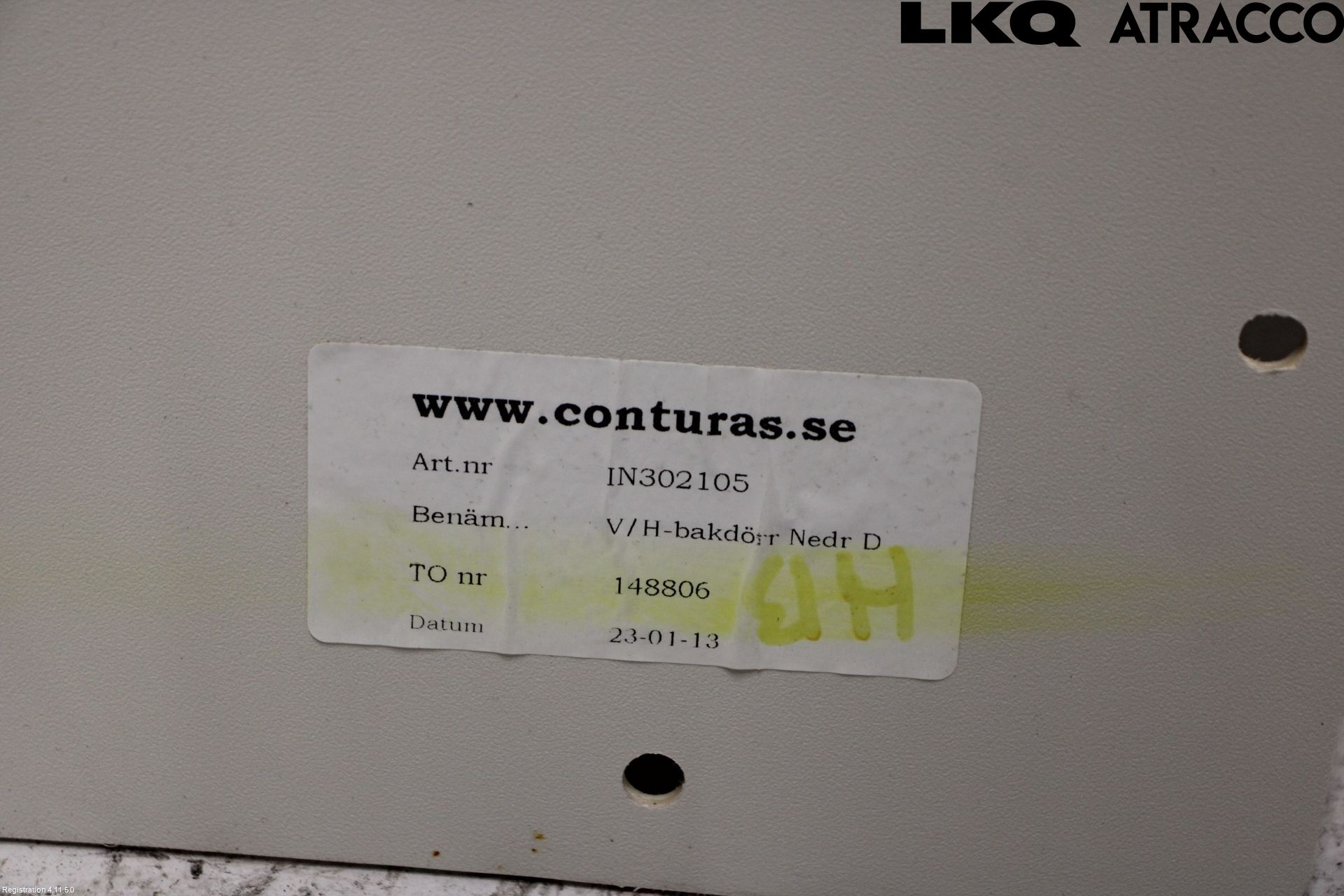 Fiat DUCATO 15-23 Innr Sidetrekk-Deksel