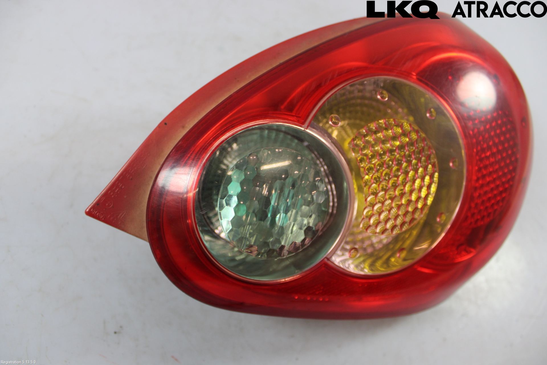 Toyota AYGO 06-14 Baklykt Høyre