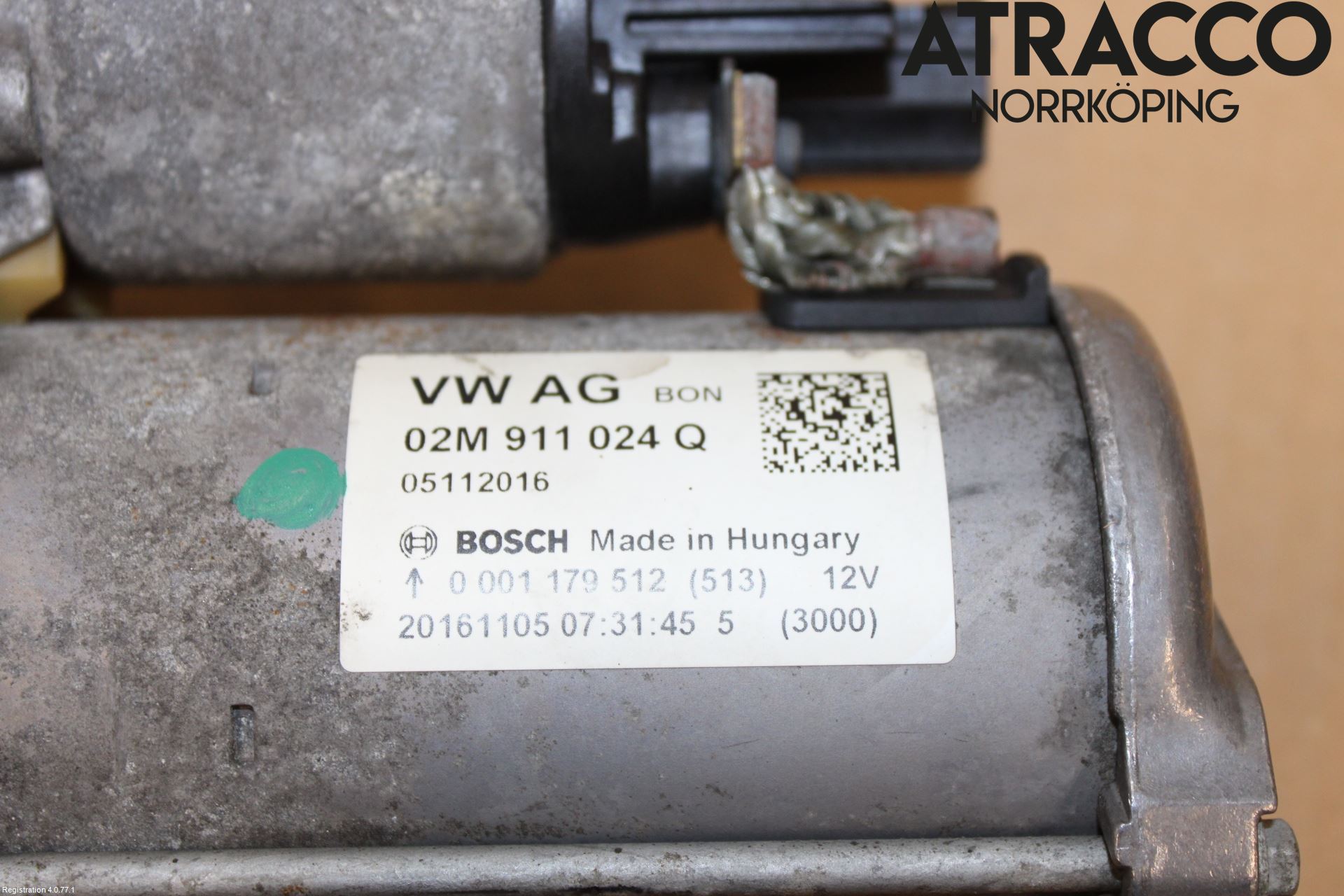 Audi A1/S1 11-18 Startmotor