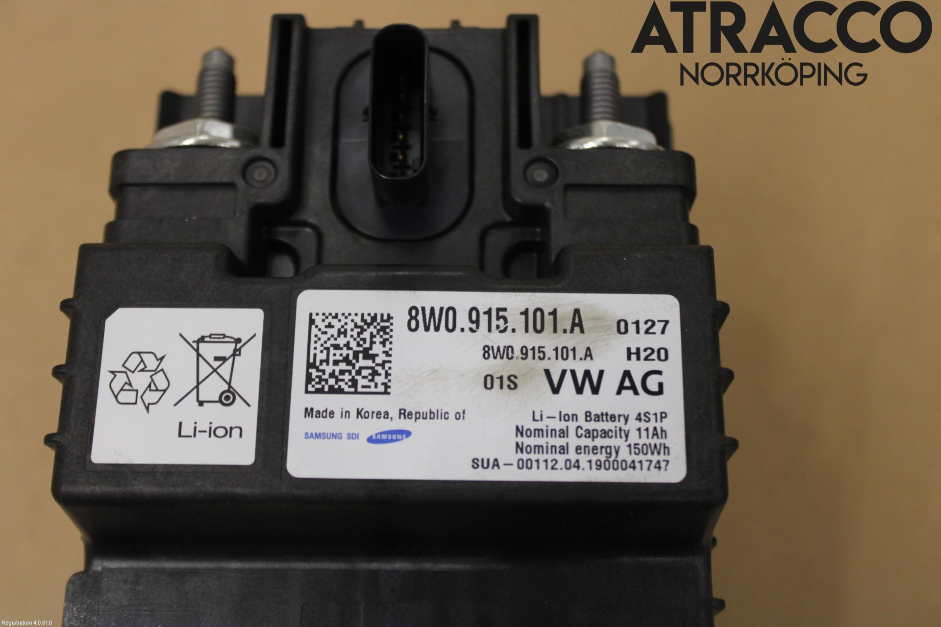 Audi A5 17- Hybrid Batteri