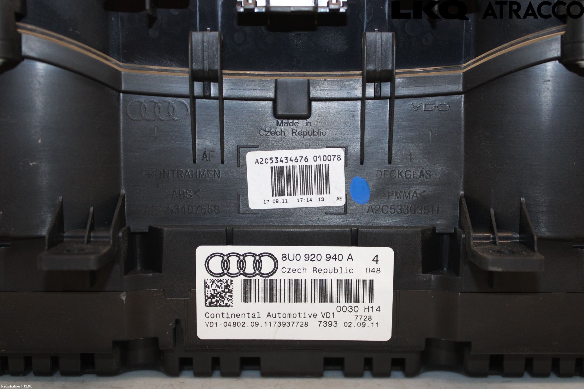 Audi Q3 8U 12-18 Instr Kombinert