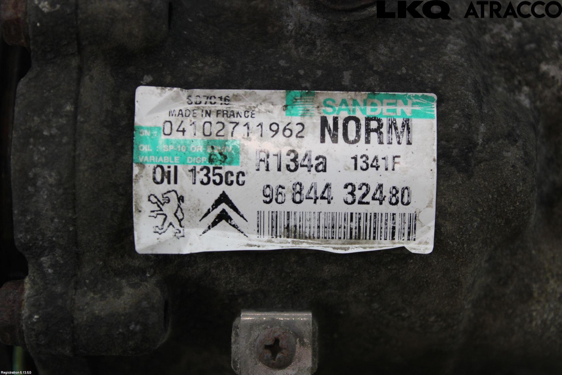Peugeot 3008 09-16 Varme Ac Kompressor