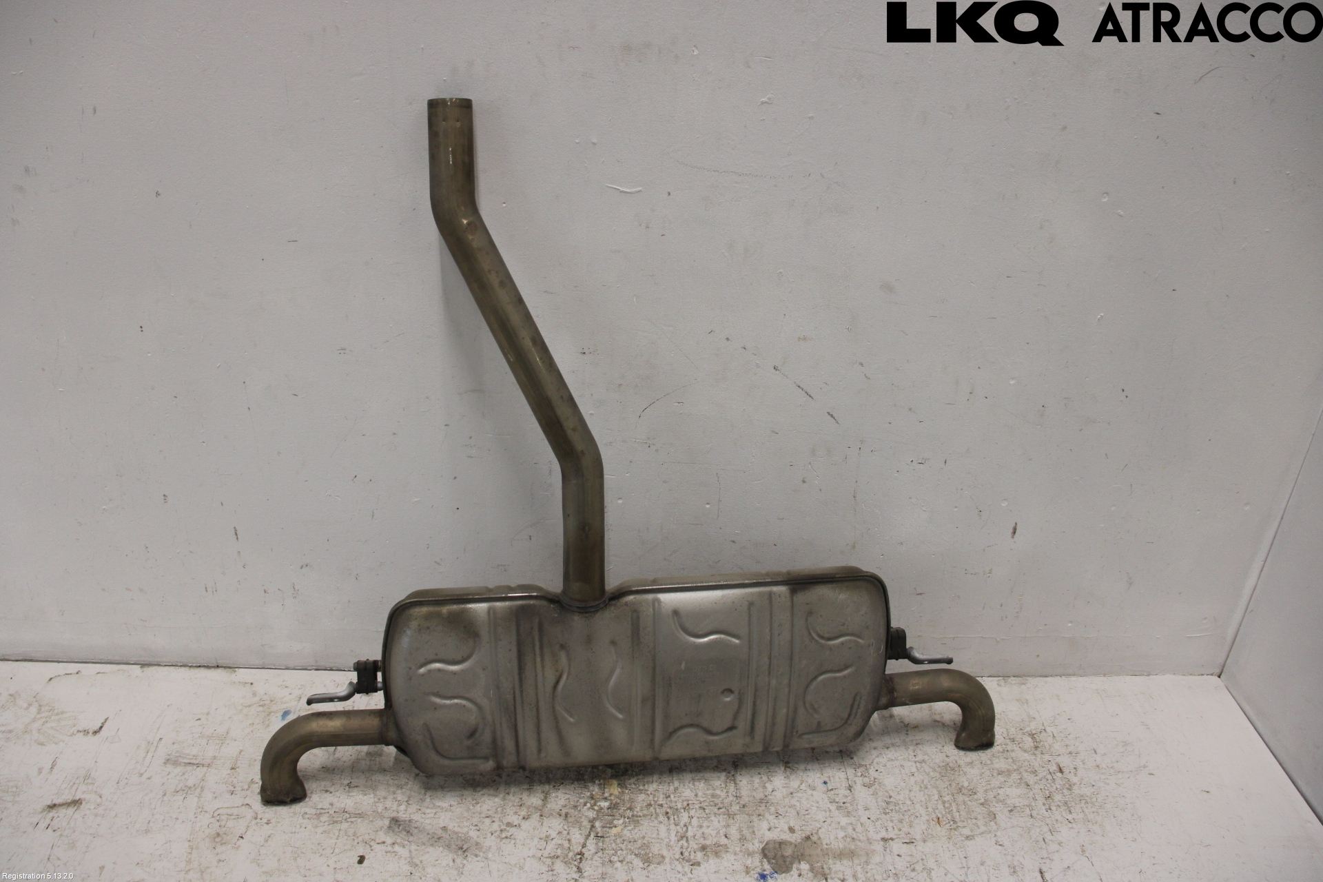 Mercedes-Benz MB B-KLASS (W246/W242) 12-19 Eksos Bakre Potte