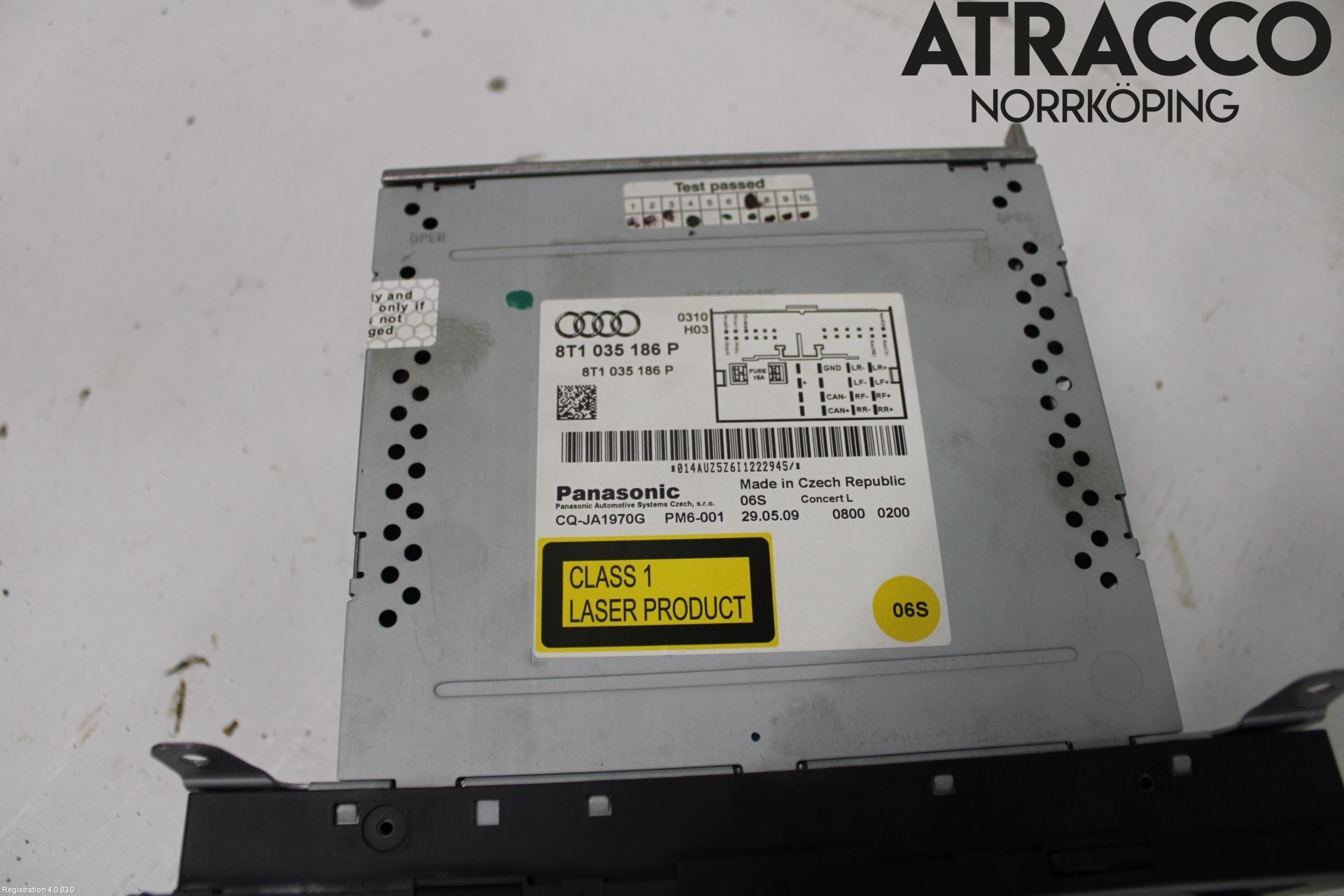 Audi A5 07-16 Stereo Radio Med Cd