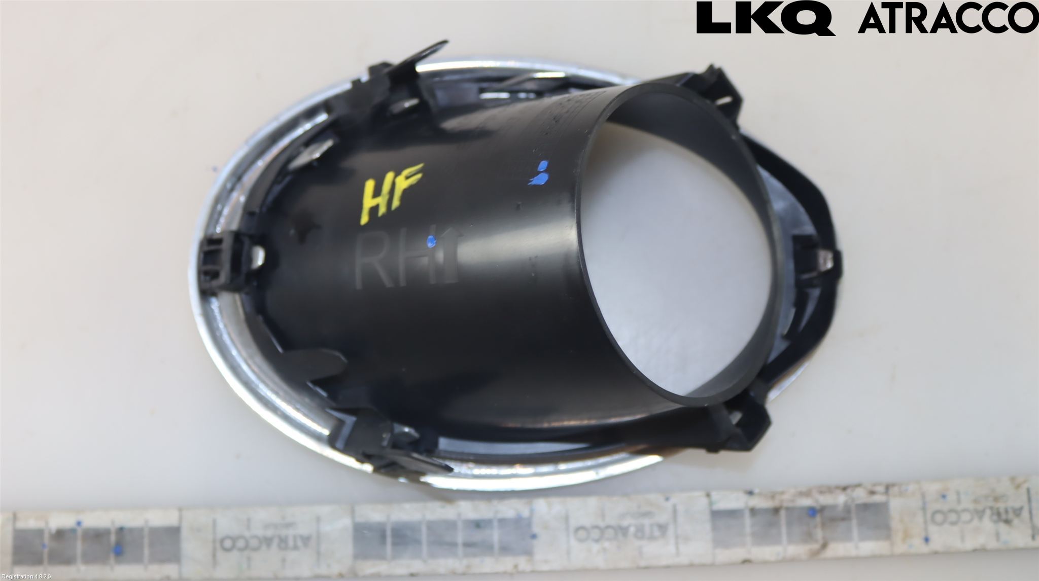 Nissan QASHQAI 14-17 Frontlykt Kurve-Tåkelys Ramme