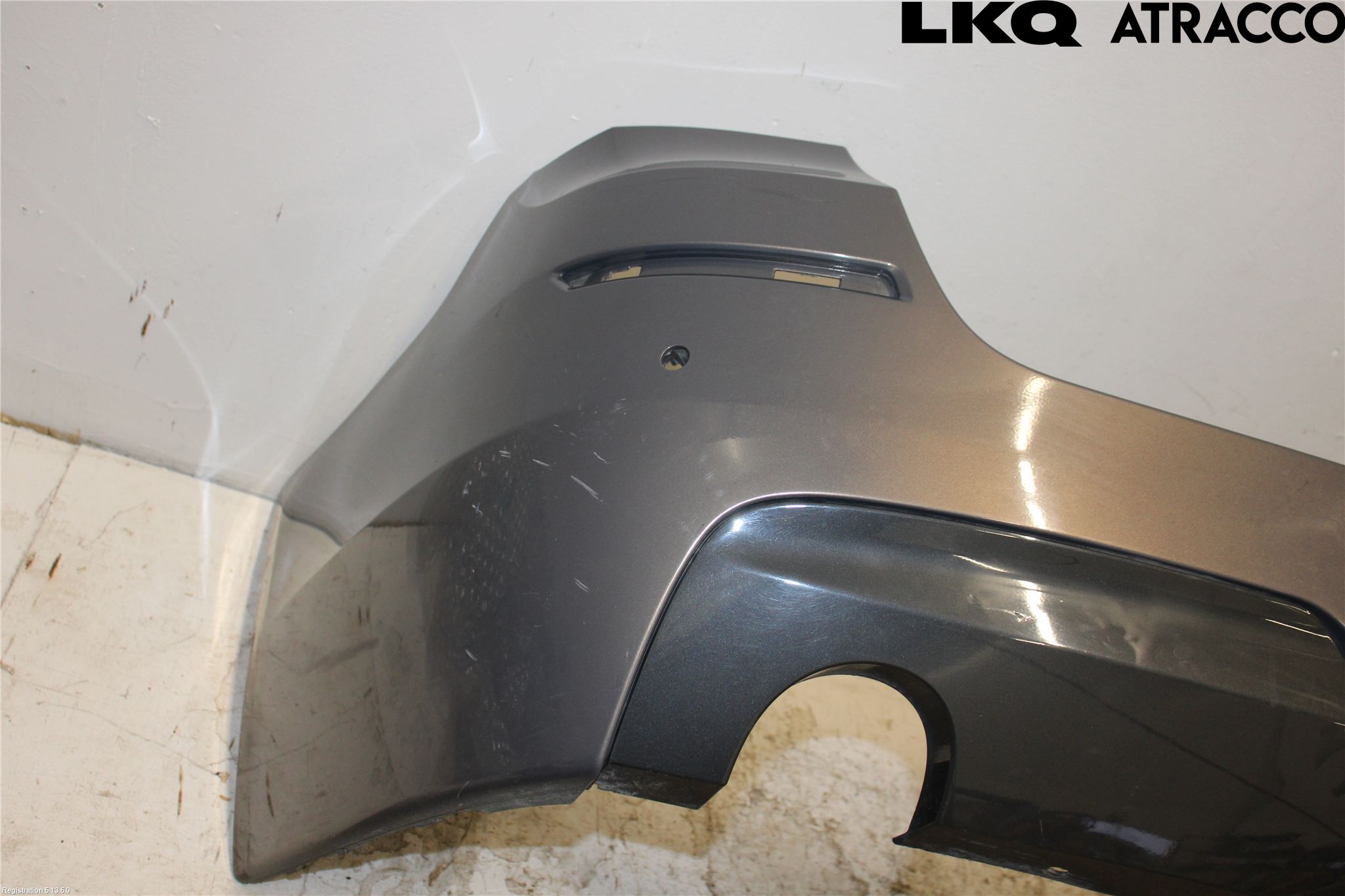 BMW 5 F10/F11/F18 09-17 Støtfanger Bak Overtrekk