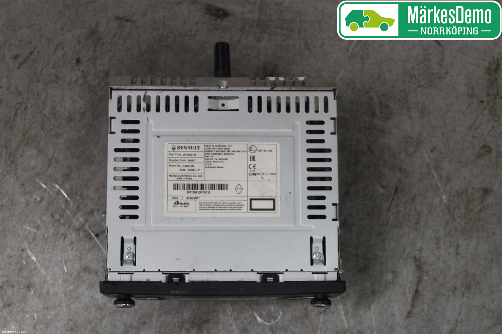 Mercedes-Benz MB CITAN (W415) 13-21 Stereo Radio Med Cd