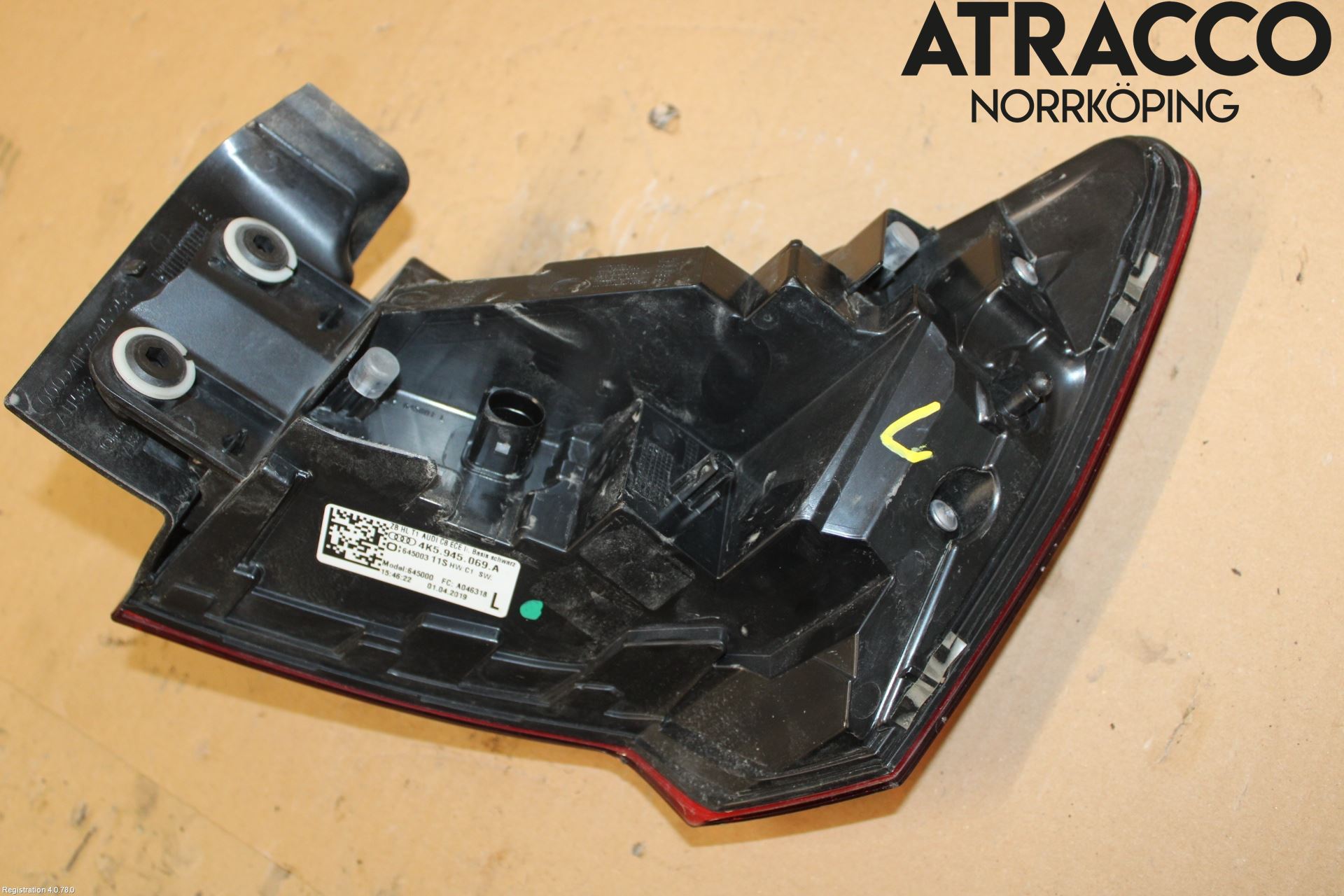 Audi A6 F2/C8 19- Baklykt Venstre
