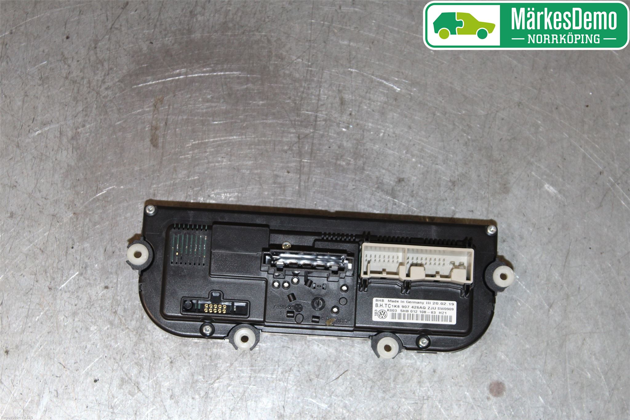 Volkswagen VW CADDY 16-20 Varmeapparat Panel(Regulering)