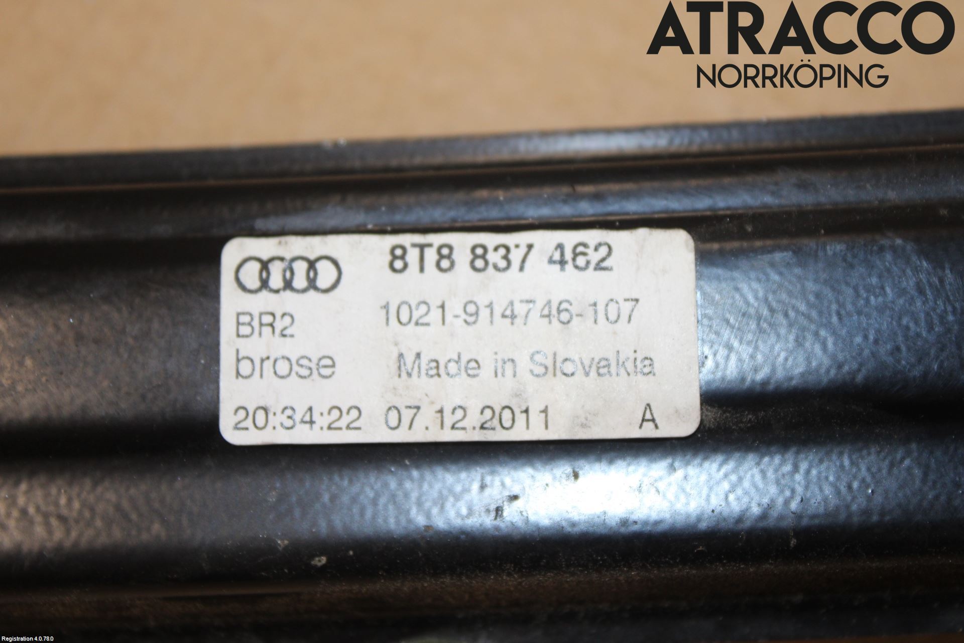 Audi A5 07-16 Vindusheis El Komp