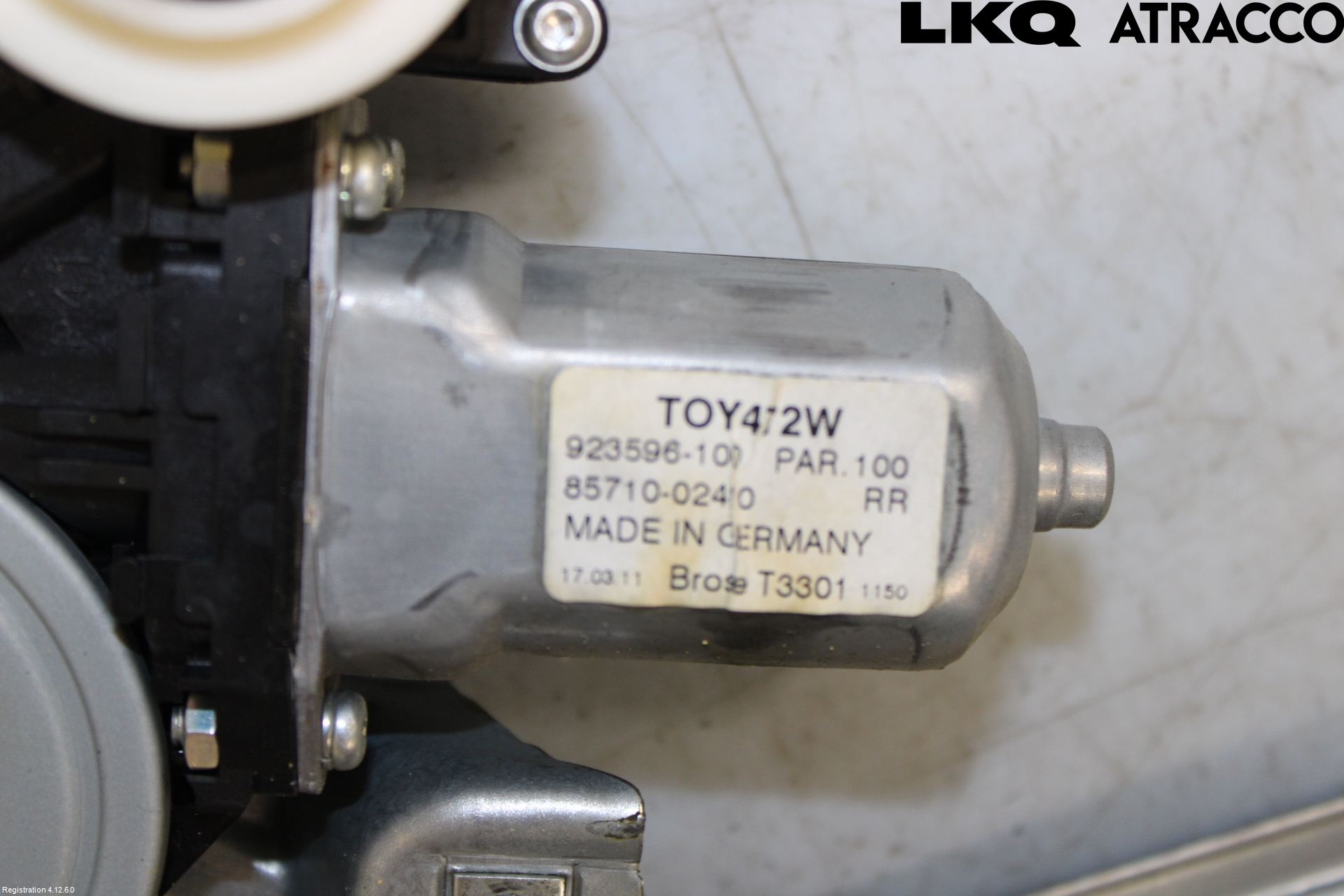 Toyota AURIS 10-12 Vindusheis El Komp