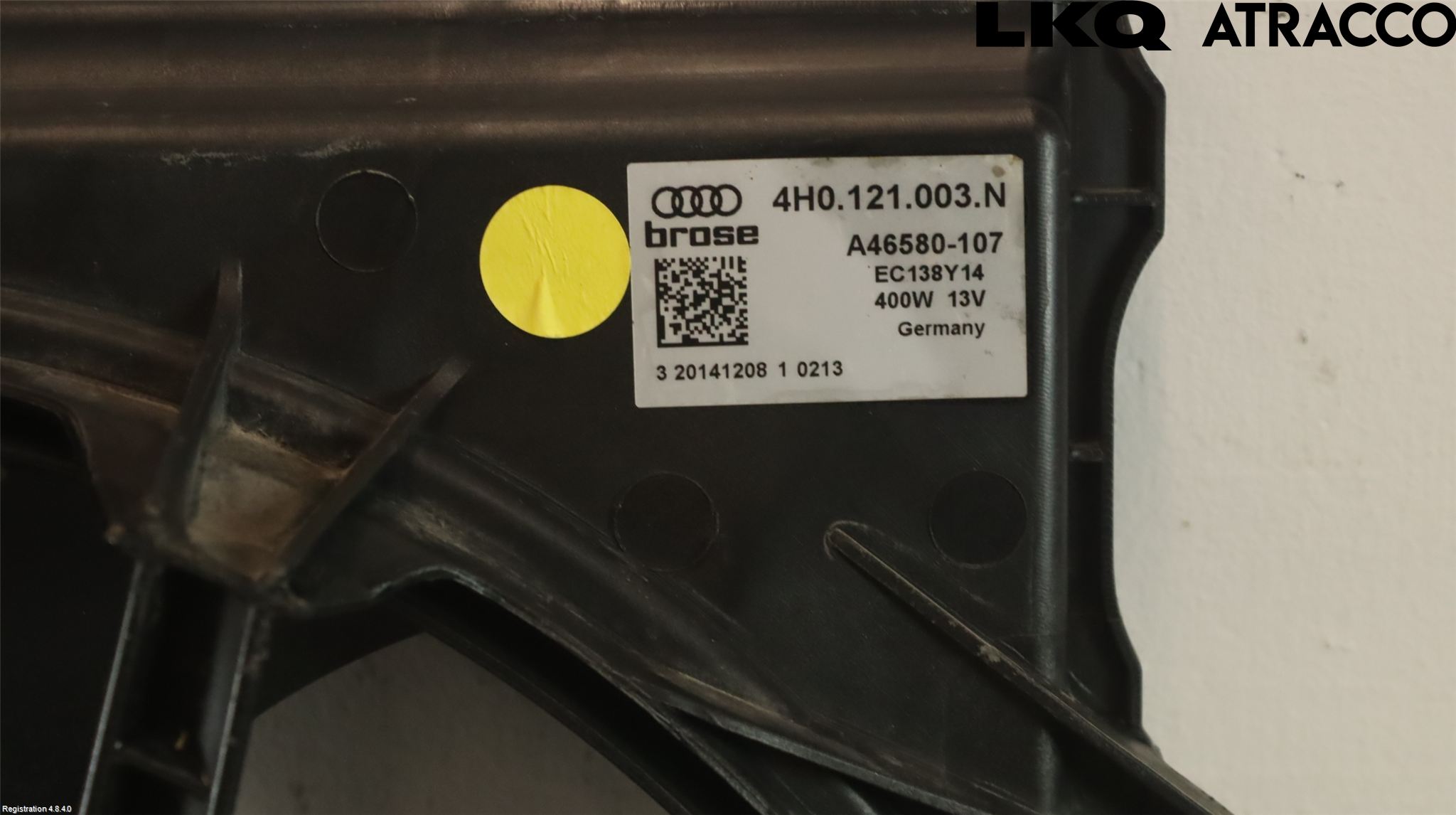 Audi A6/S6 4G 11-18 Kjølevifte Elektrisk