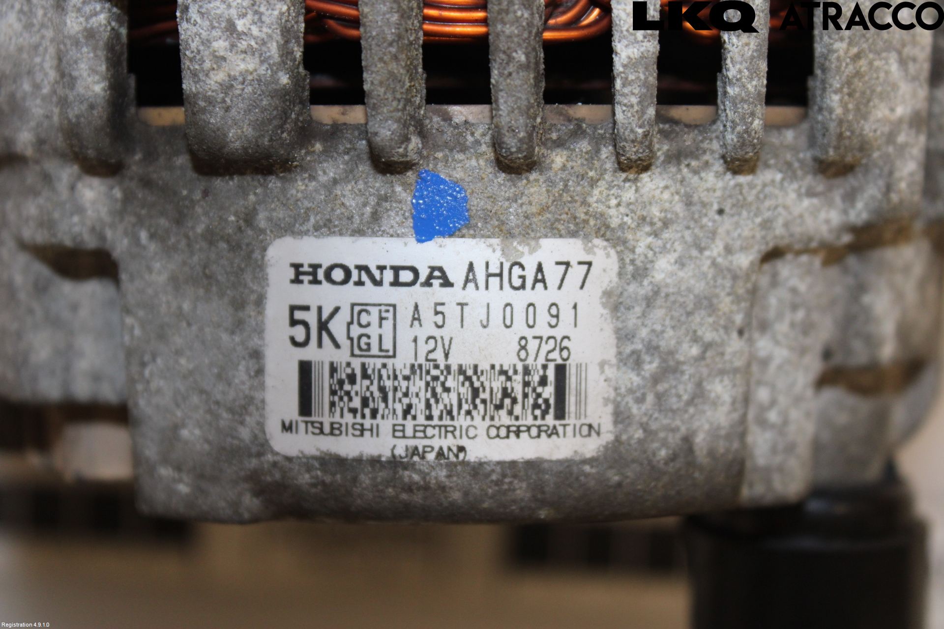 Honda JAZZ 08-14 Dynamo