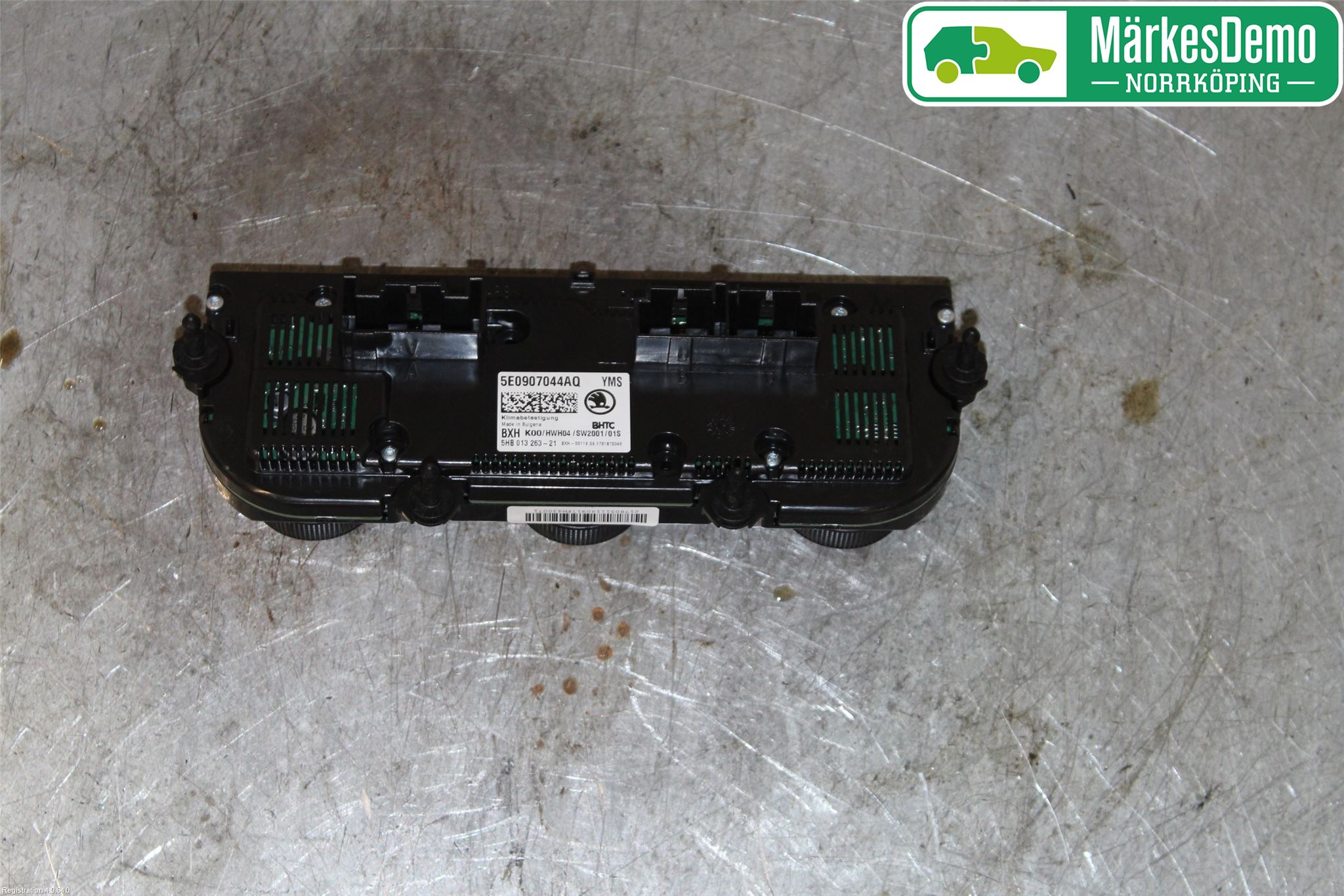 Skoda OCTAVIA (5E) 13-20 Varmeapparat Panel(Regulering)