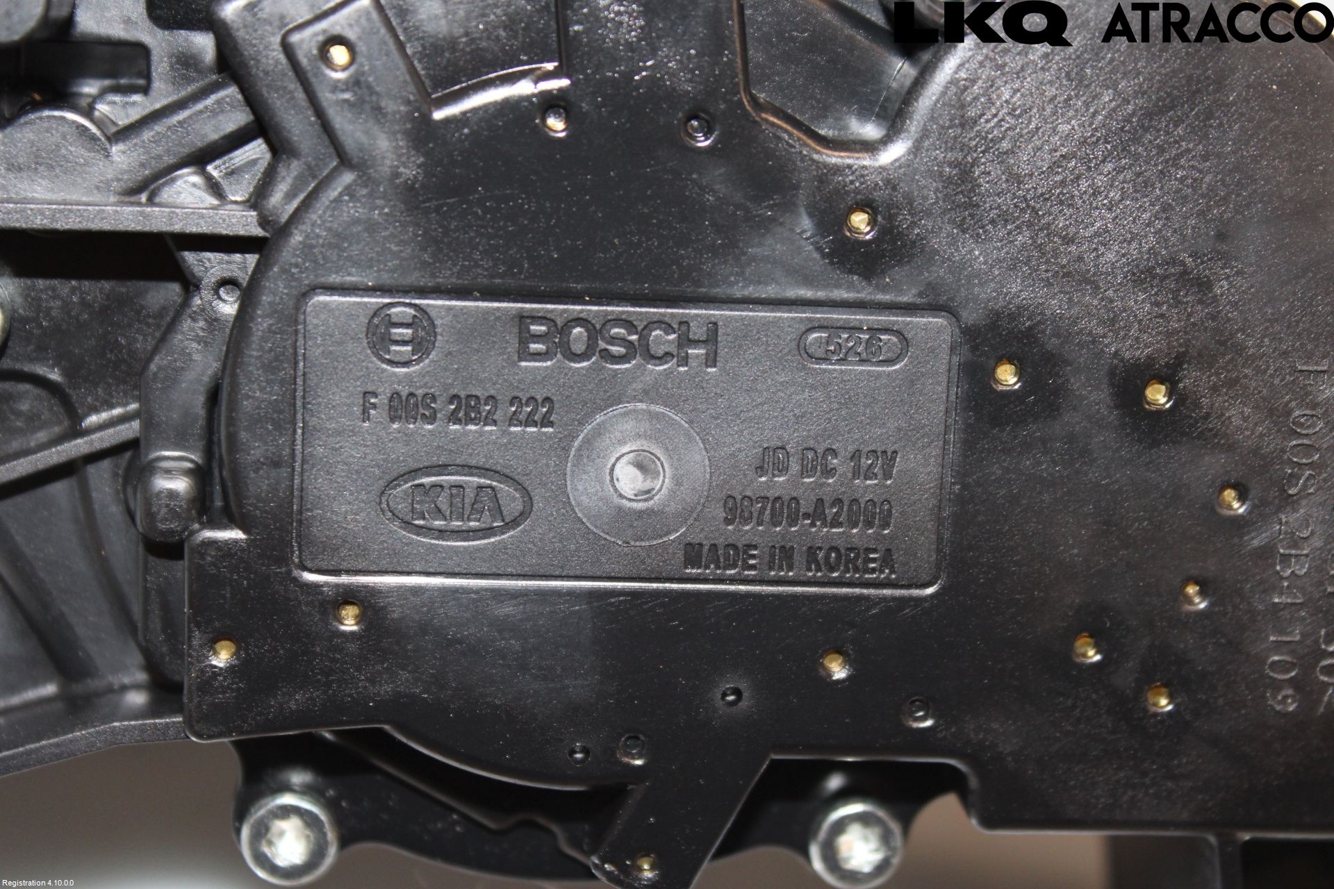 Kia CEED 12-18 Viskermotor Bakluke