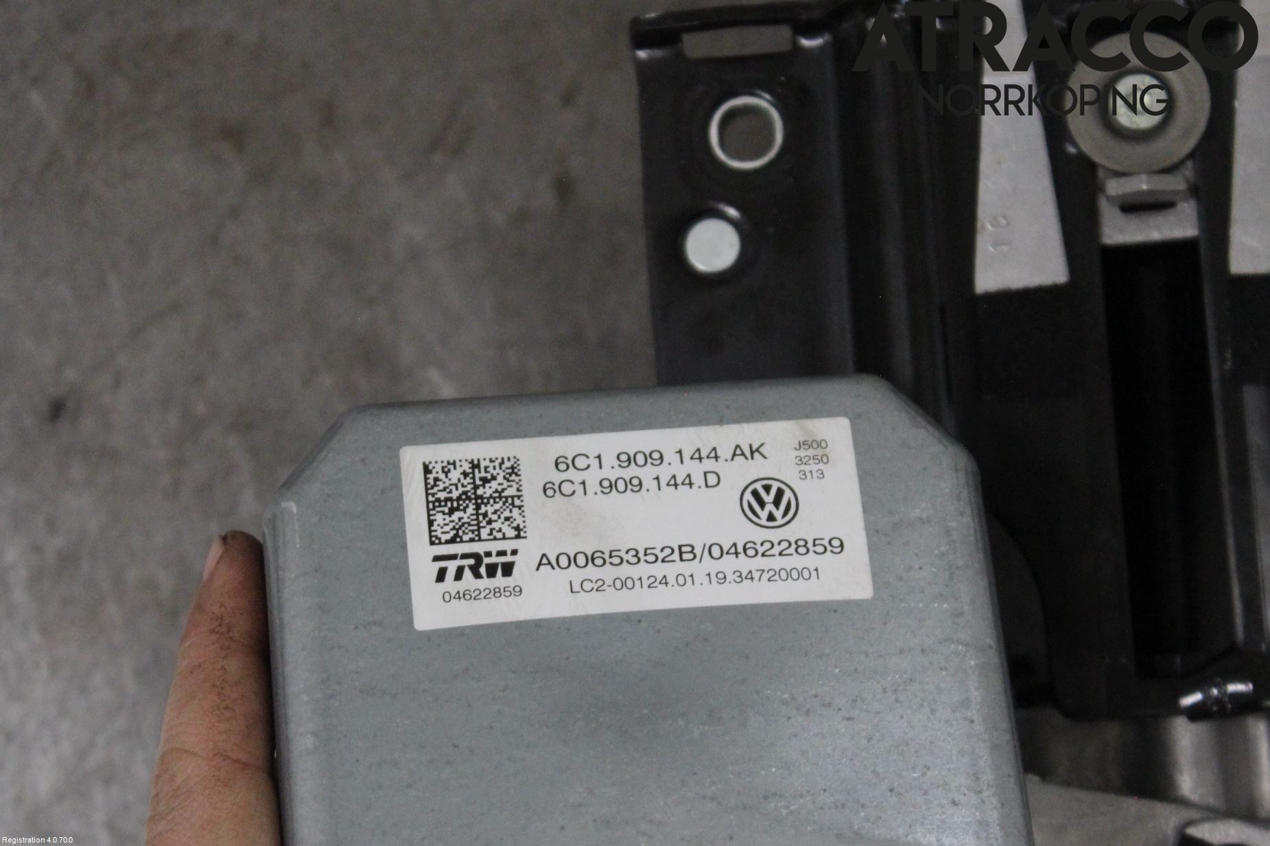 Skoda FABIA 15-21 Rattakselaggregat Innebygd Servo