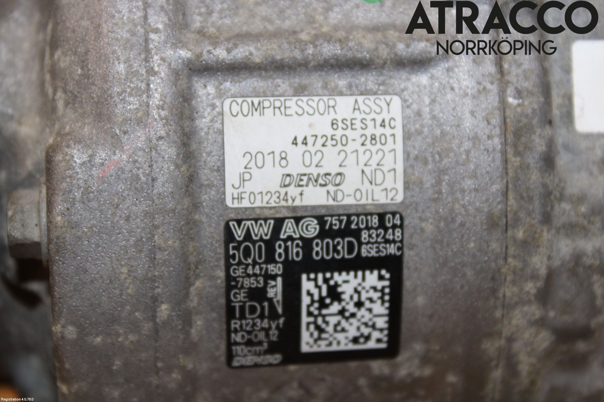 Seat ARONA Varme Ac Kompressor