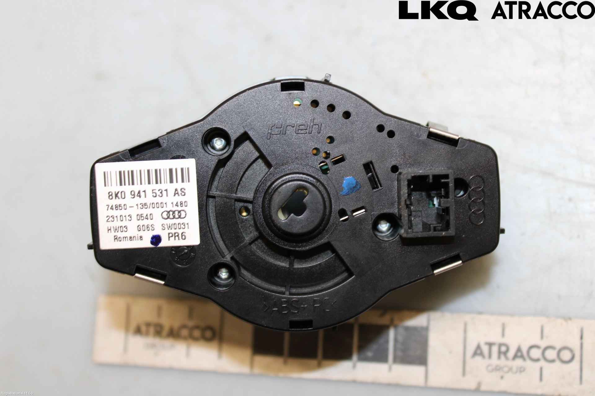Audi A4 12-15 Bryter Hovedlys