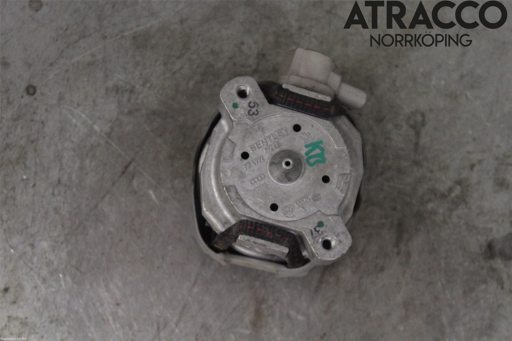 Audi R8 Motor Feste Gummi