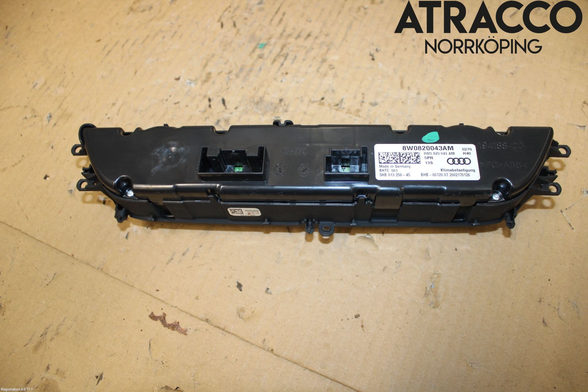 Audi A5 17- Varmeapparat Panel(Regulering)