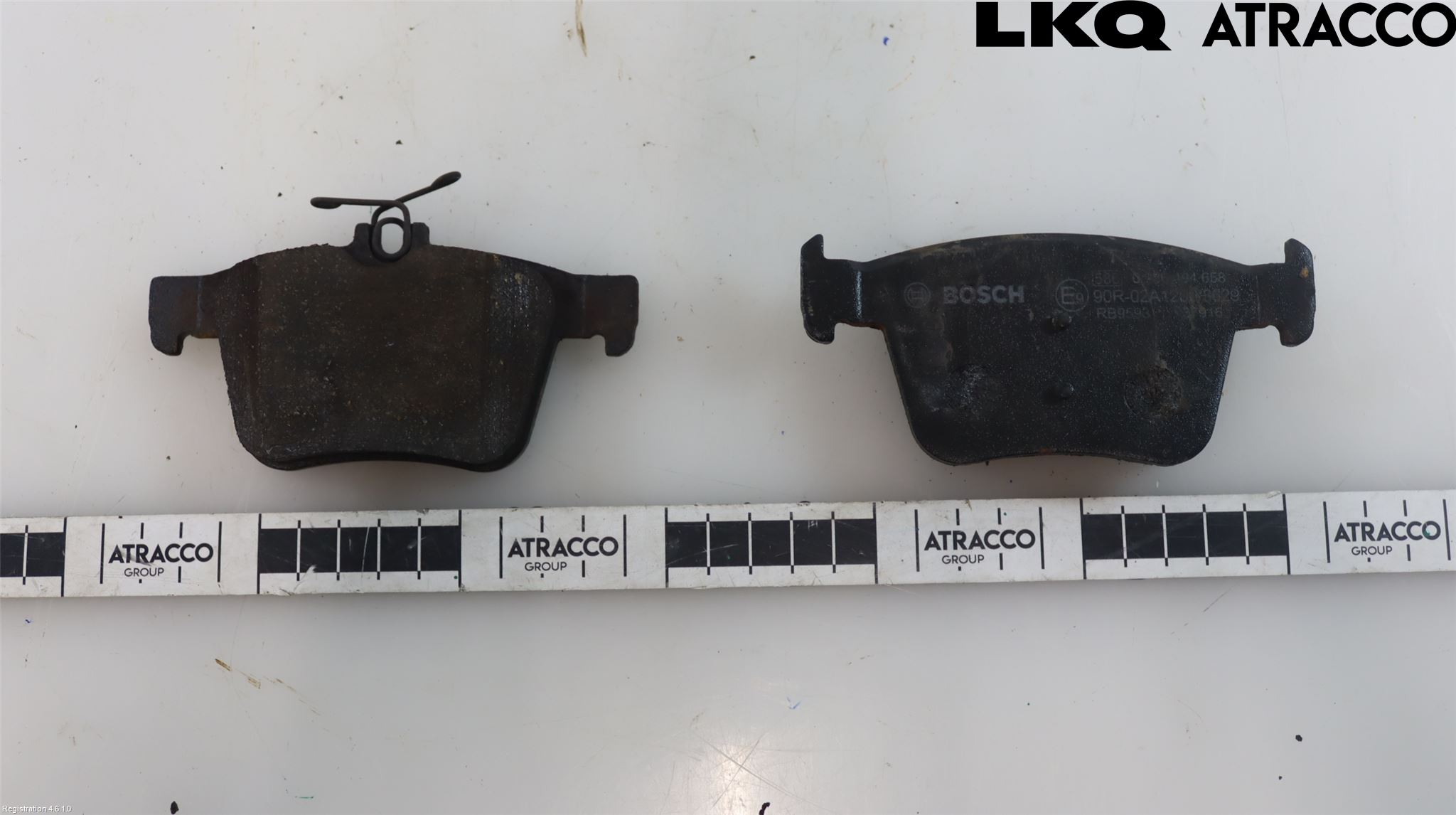 Volkswagen VW PASSAT 15-19 Bremsebelegg Bak