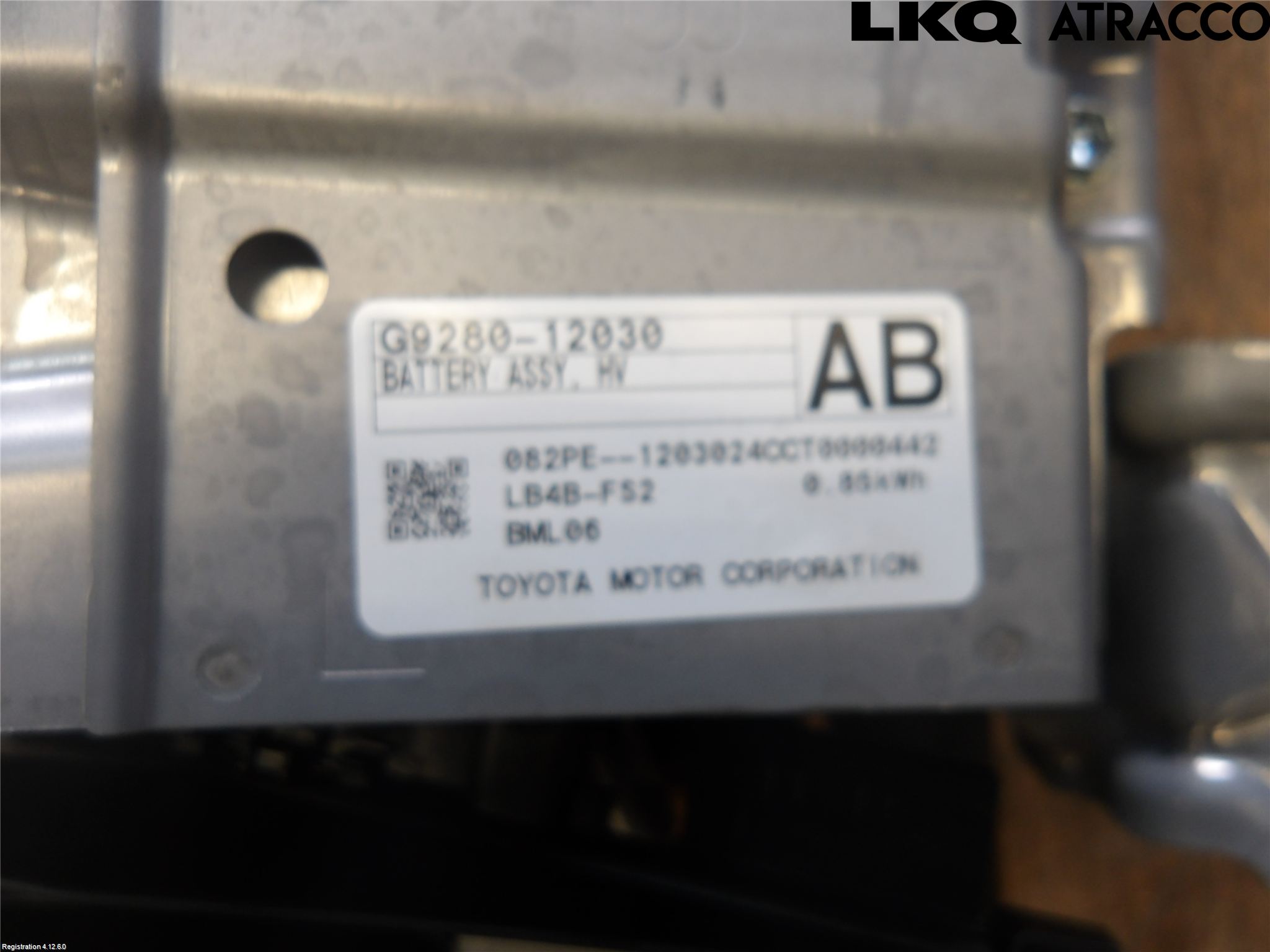 Toyota COROLLA 19- Hybrid Batteri
