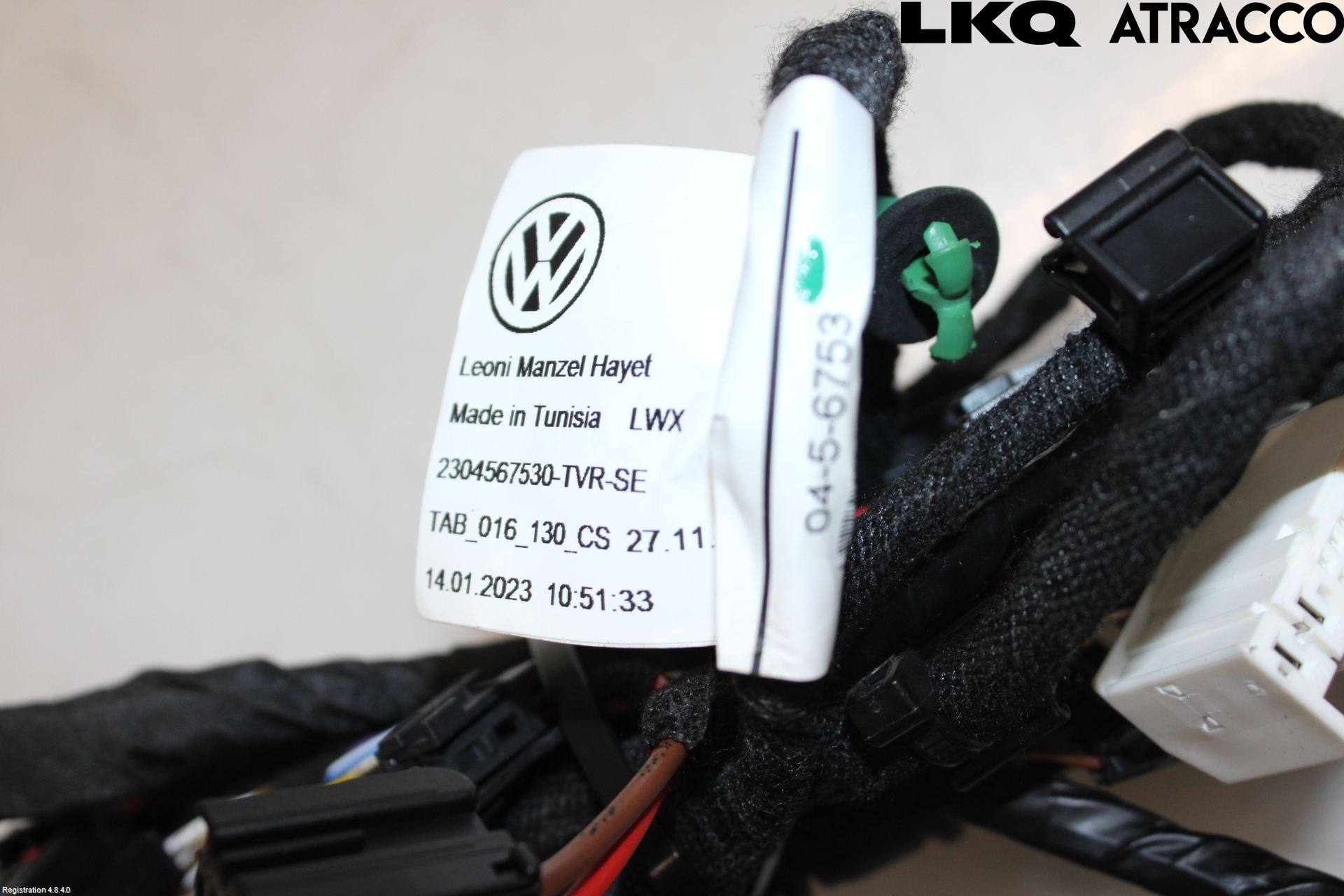 Volkswagen VW ID.4 21- Ledningsnett