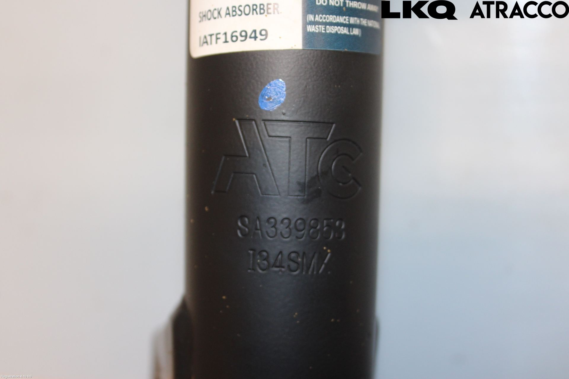 Mercedes-Benz MB B-KLASS (W245) 05-12 Fjærbein Foran Venstre