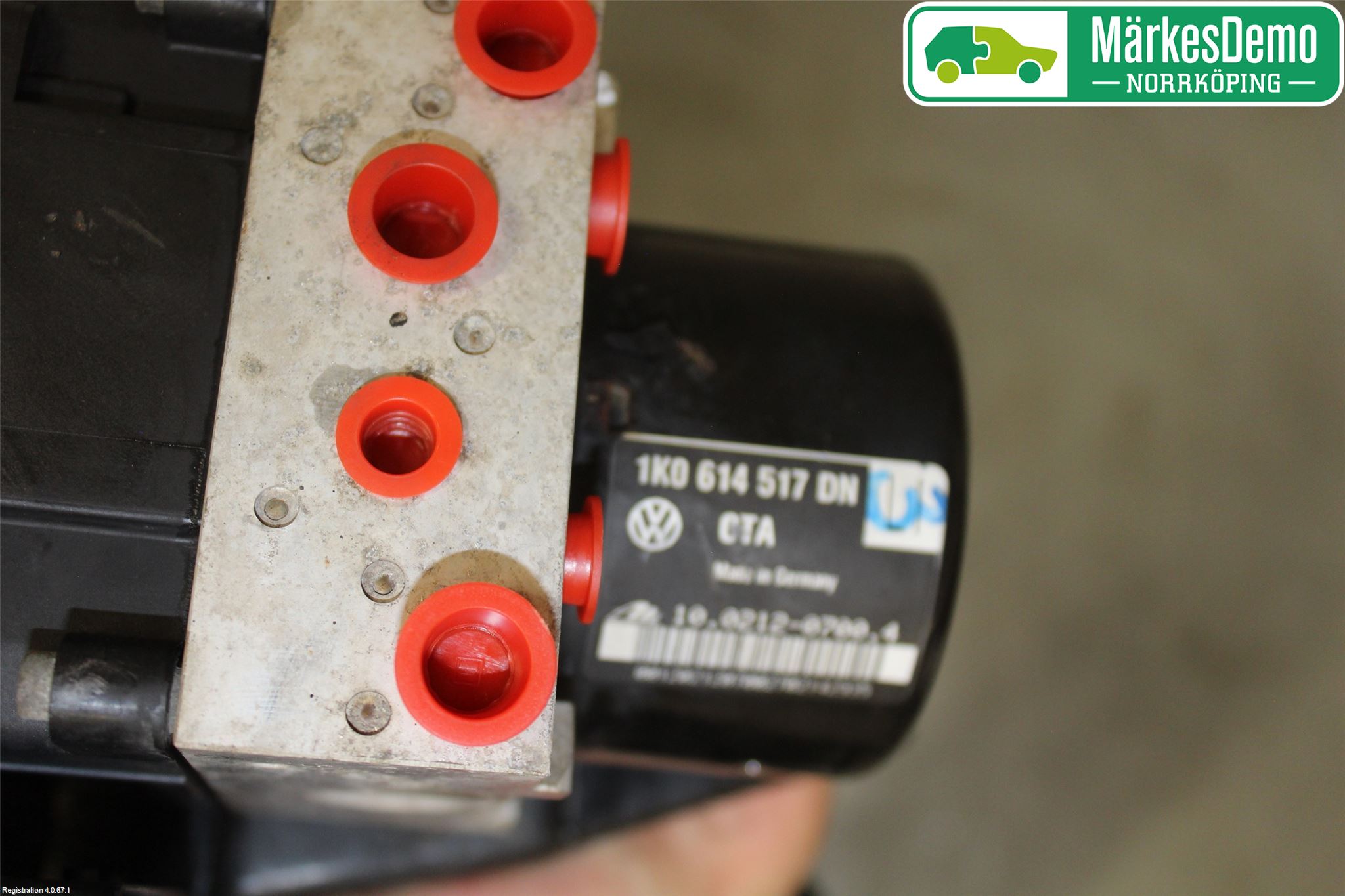 Volkswagen VW CADDY 11-15 Abs Hydraulikkaggregat