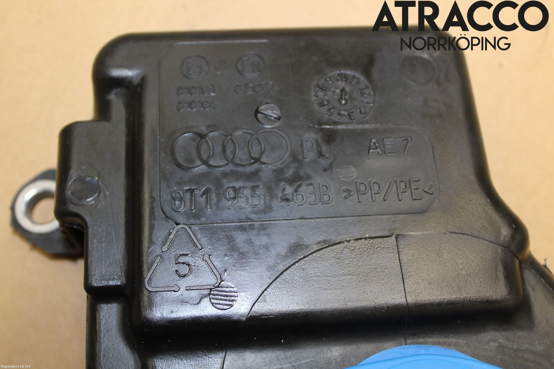 Audi A4 12-15 Påfyllingsrør For Vasketank