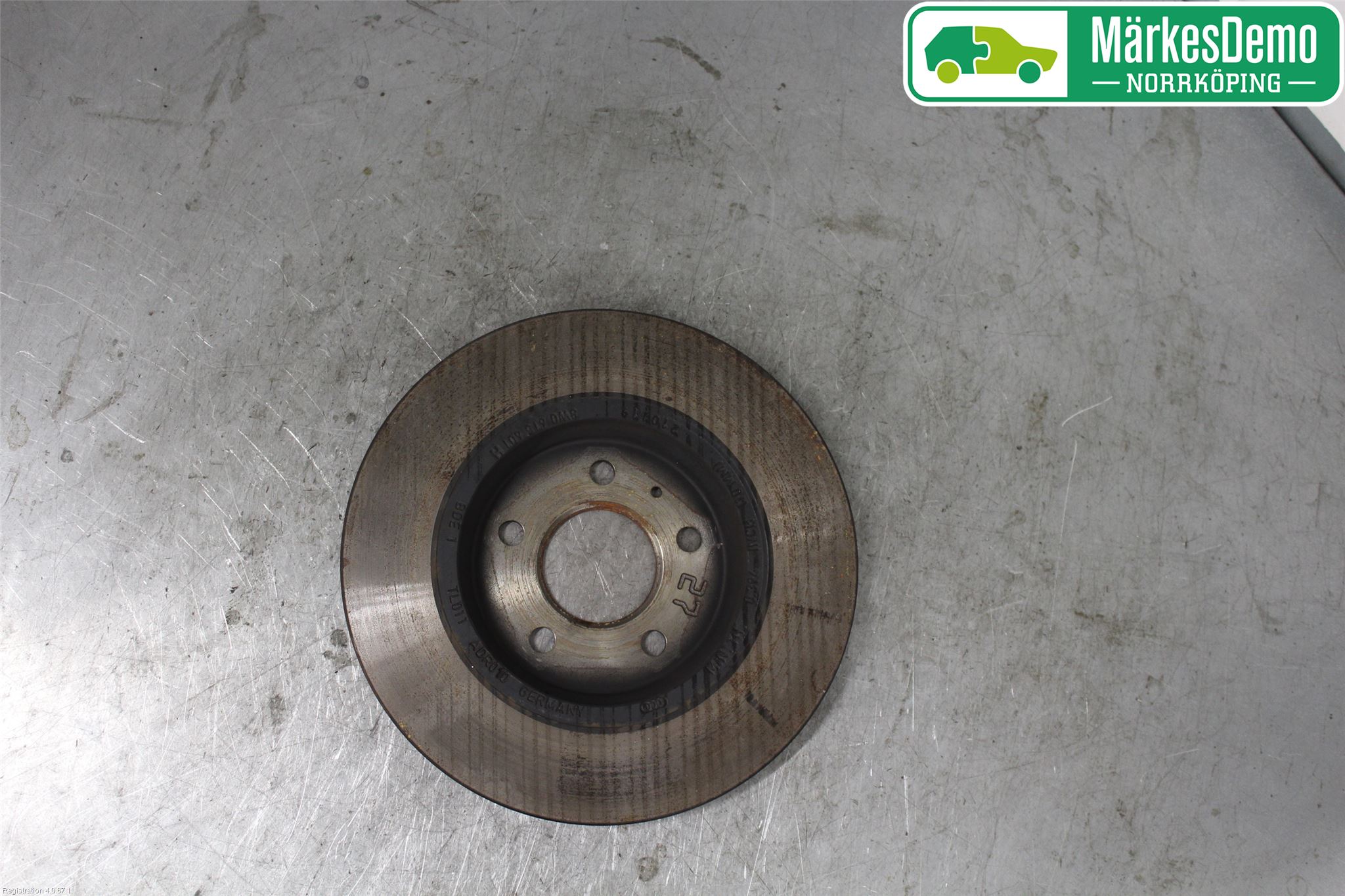 Audi A4/S4 B9 16-19 Bremseskive Bak