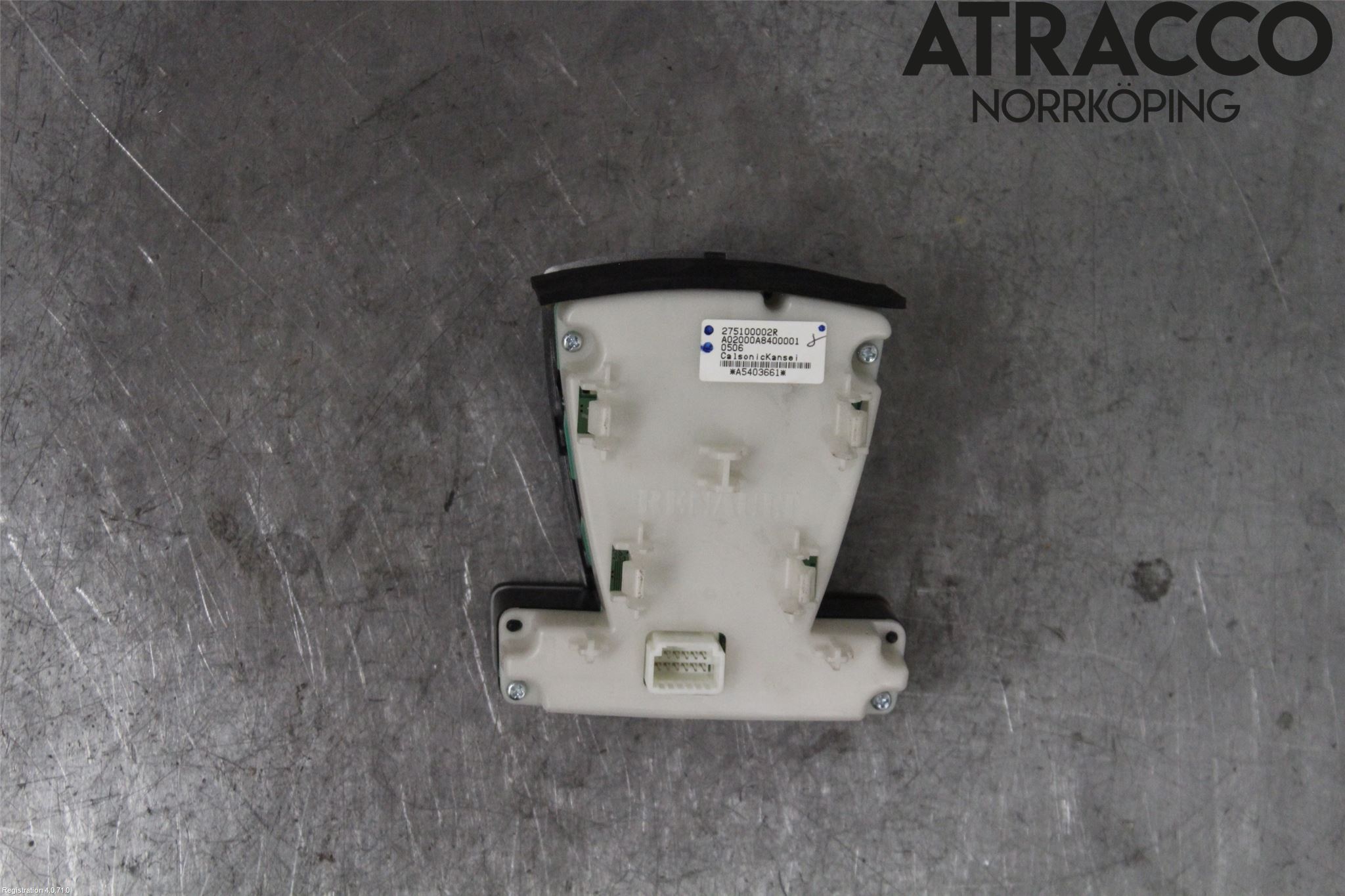Renault LAGUNA III 08-10 Varmeapparat Panel(Regulering)