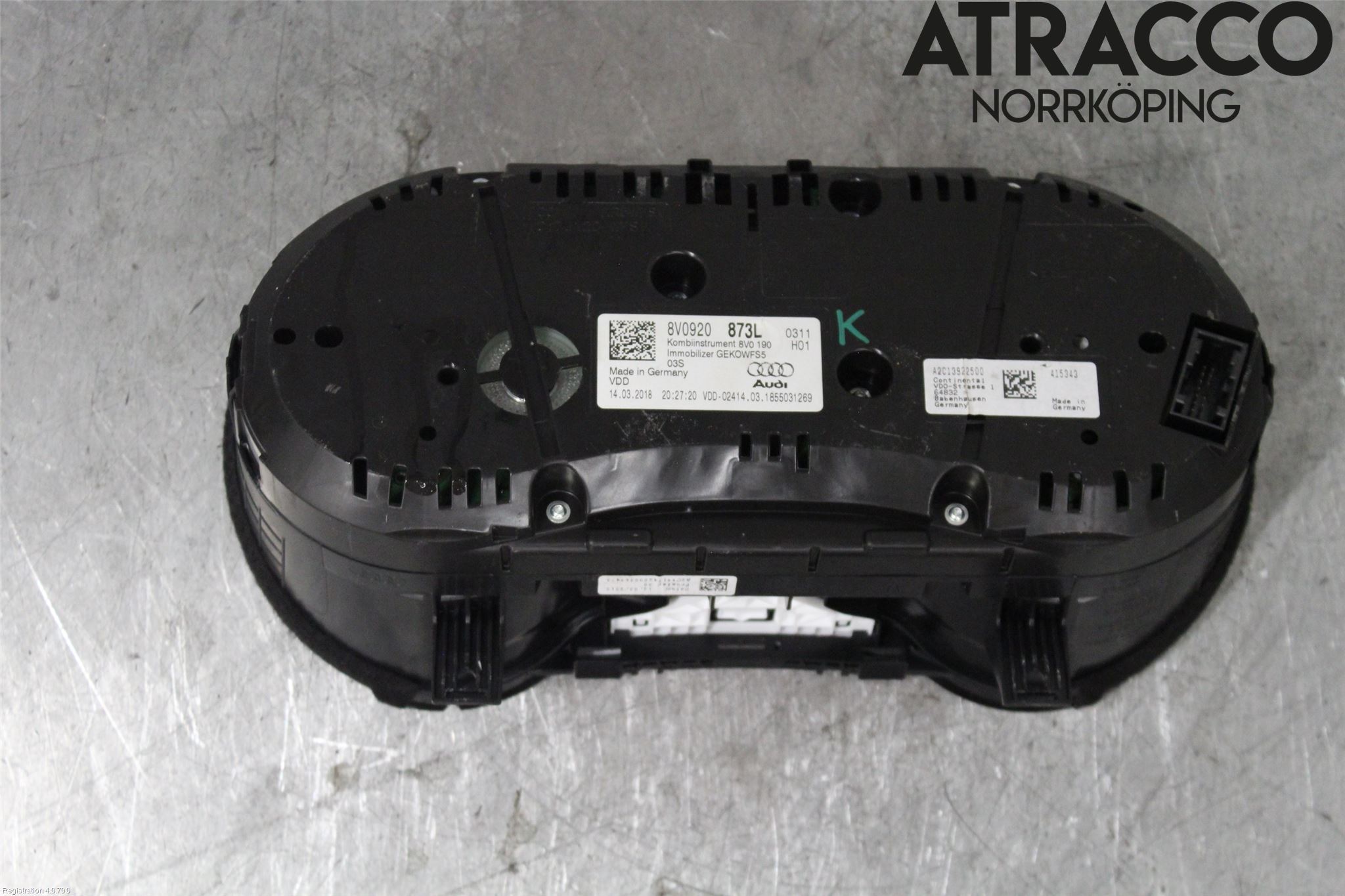 Audi A3/S3 8V 13-20 Instr Kombinert