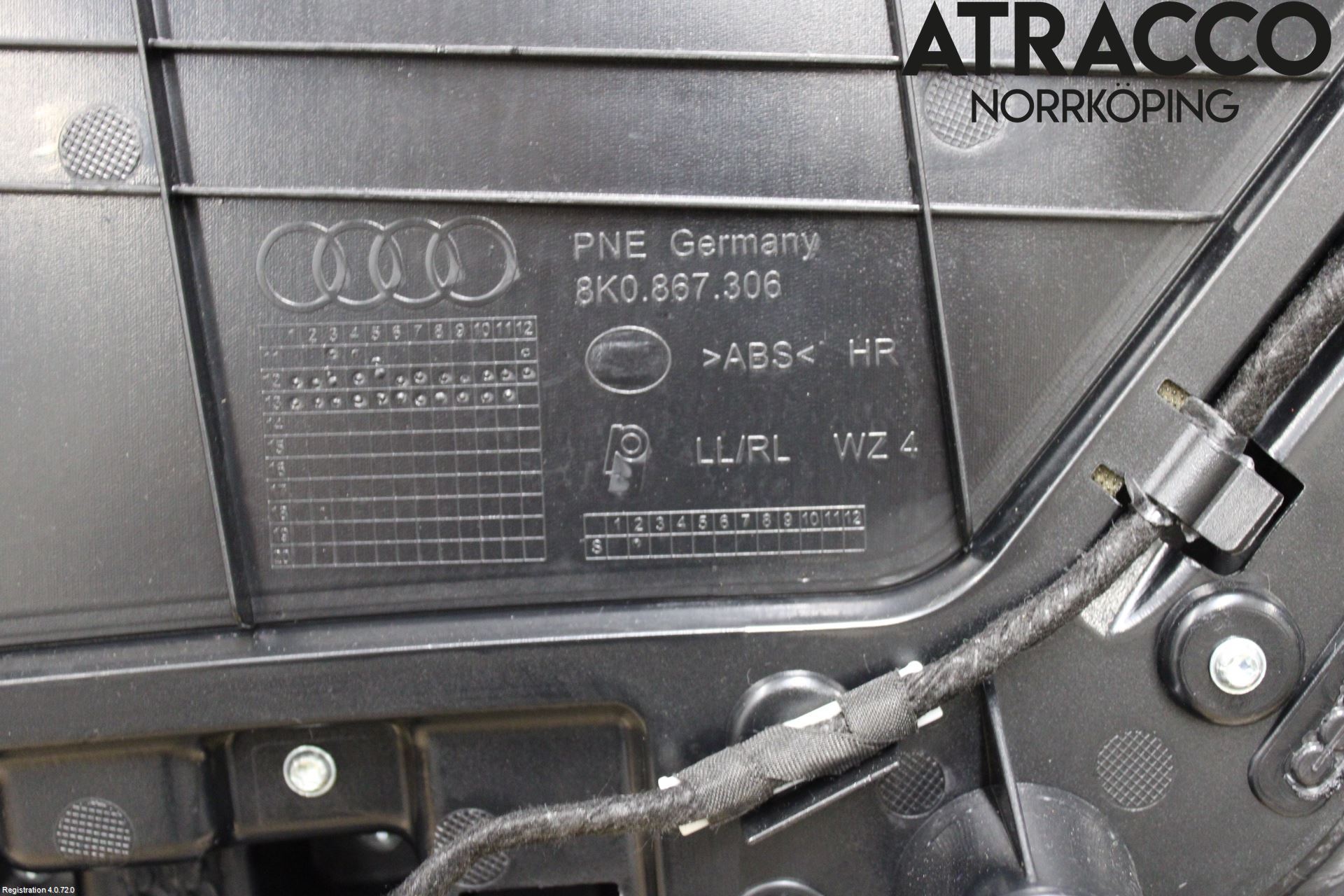 Audi A4 ALLROAD 09-16 Innr Dørtrekk Høyre