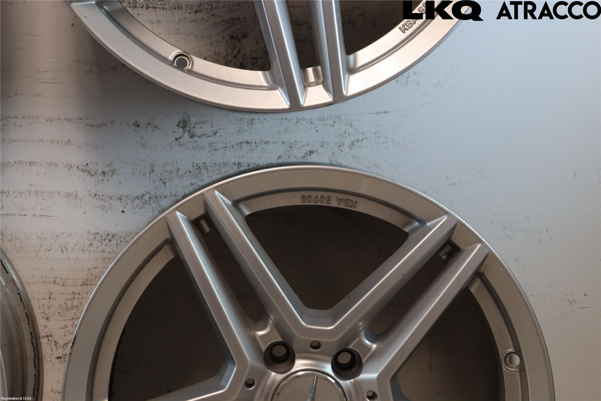 Mercedes-Benz MB C-KLASS (W205) 14-21 Felg Aluminium Sett 4Stk