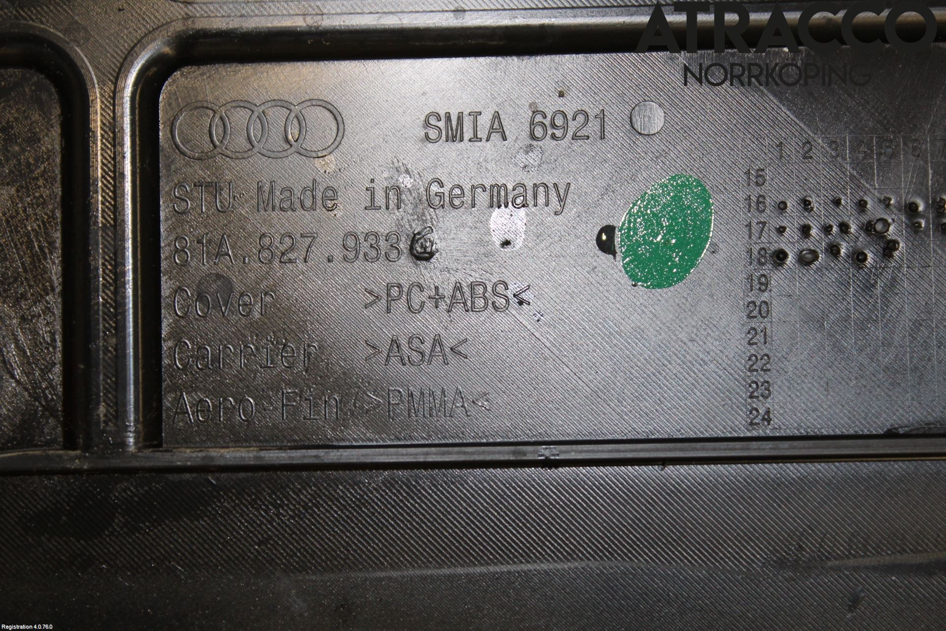 Audi Q2/SQ2 17- Spoiler Bakluke