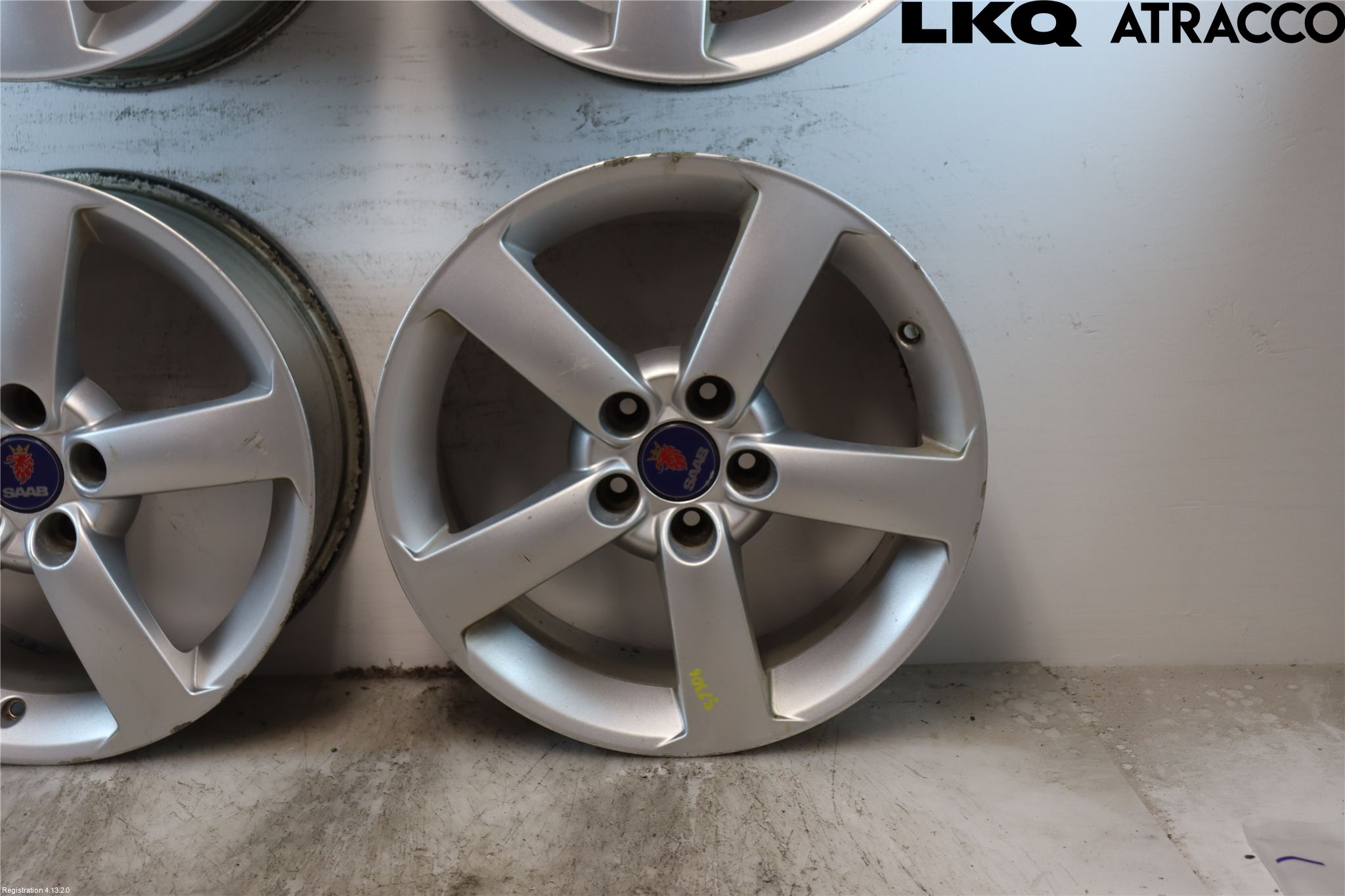 Saab 9-5     06-10 Felg Aluminium Sett 4Stk
