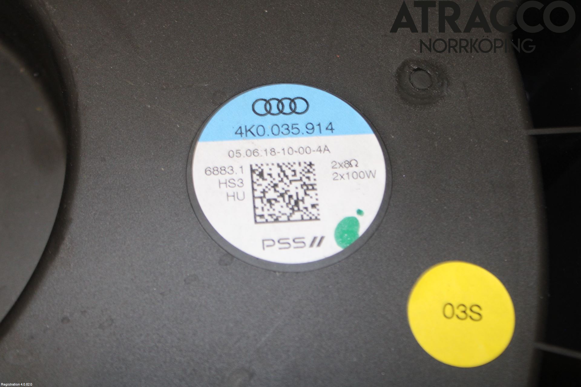 Audi A6/S6 4G 11-18 Innr Høyttaler