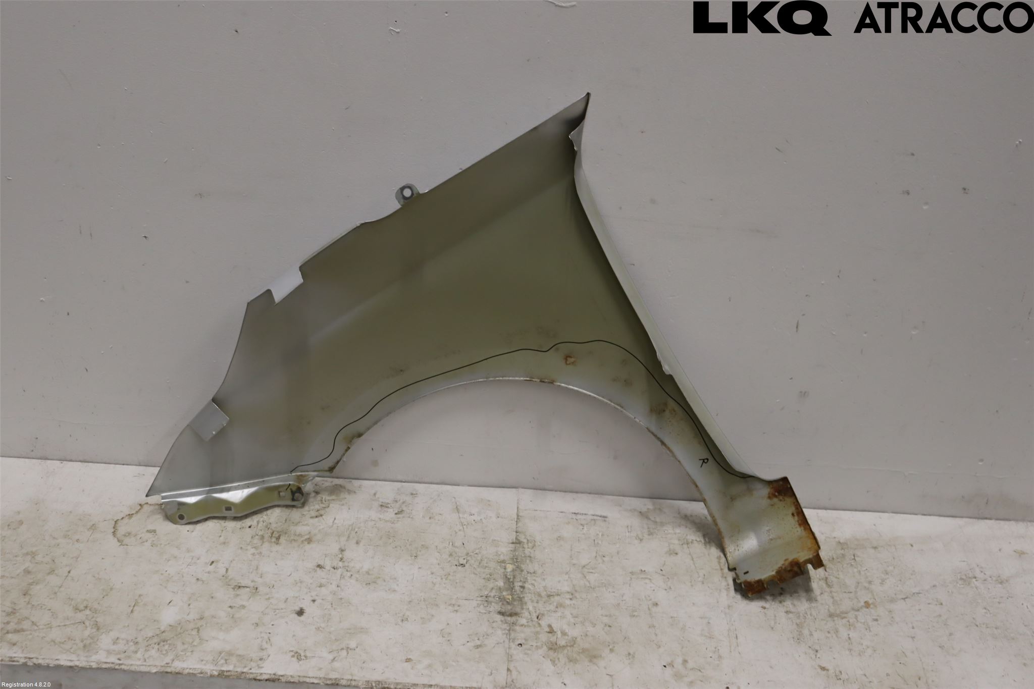 Kia CARENS III 13-19 Skjerm Foran Høyre