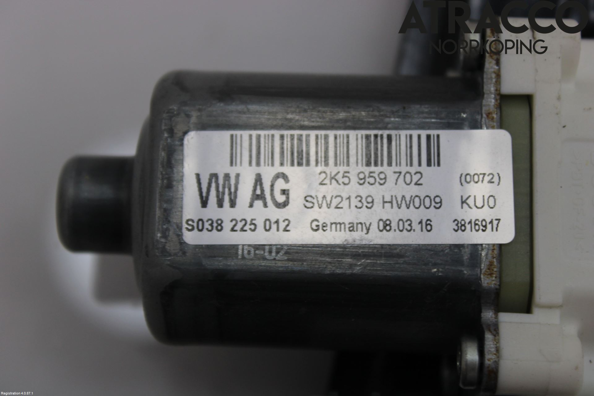 Volkswagen VW CADDY 16-20 Vindusheis El Komp