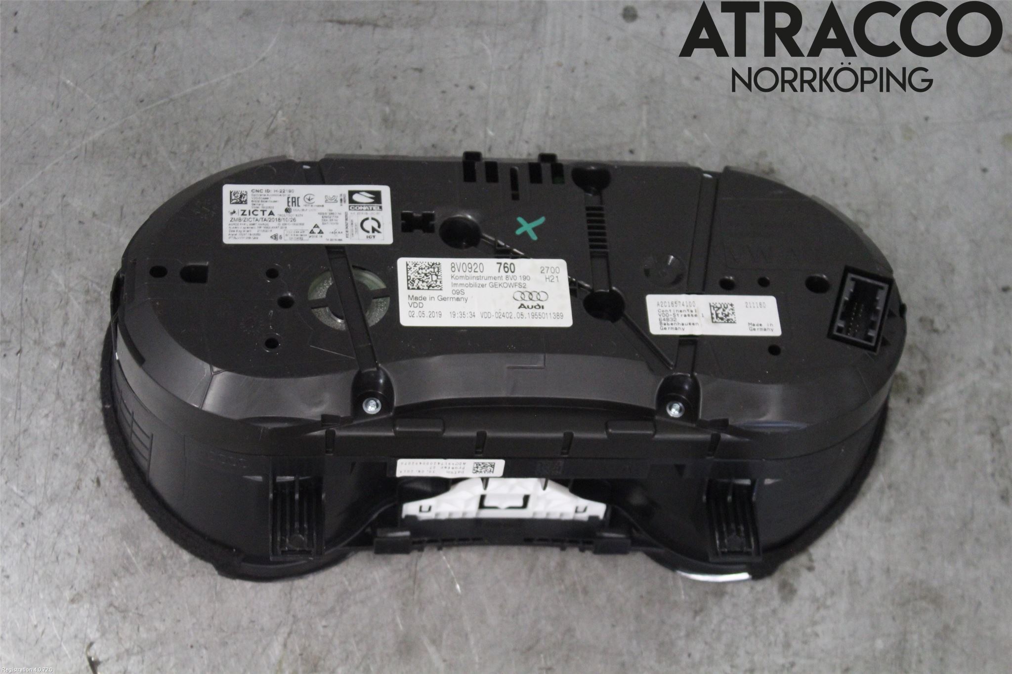 Audi A3/S3 8V 13-20 Instr Kombinert