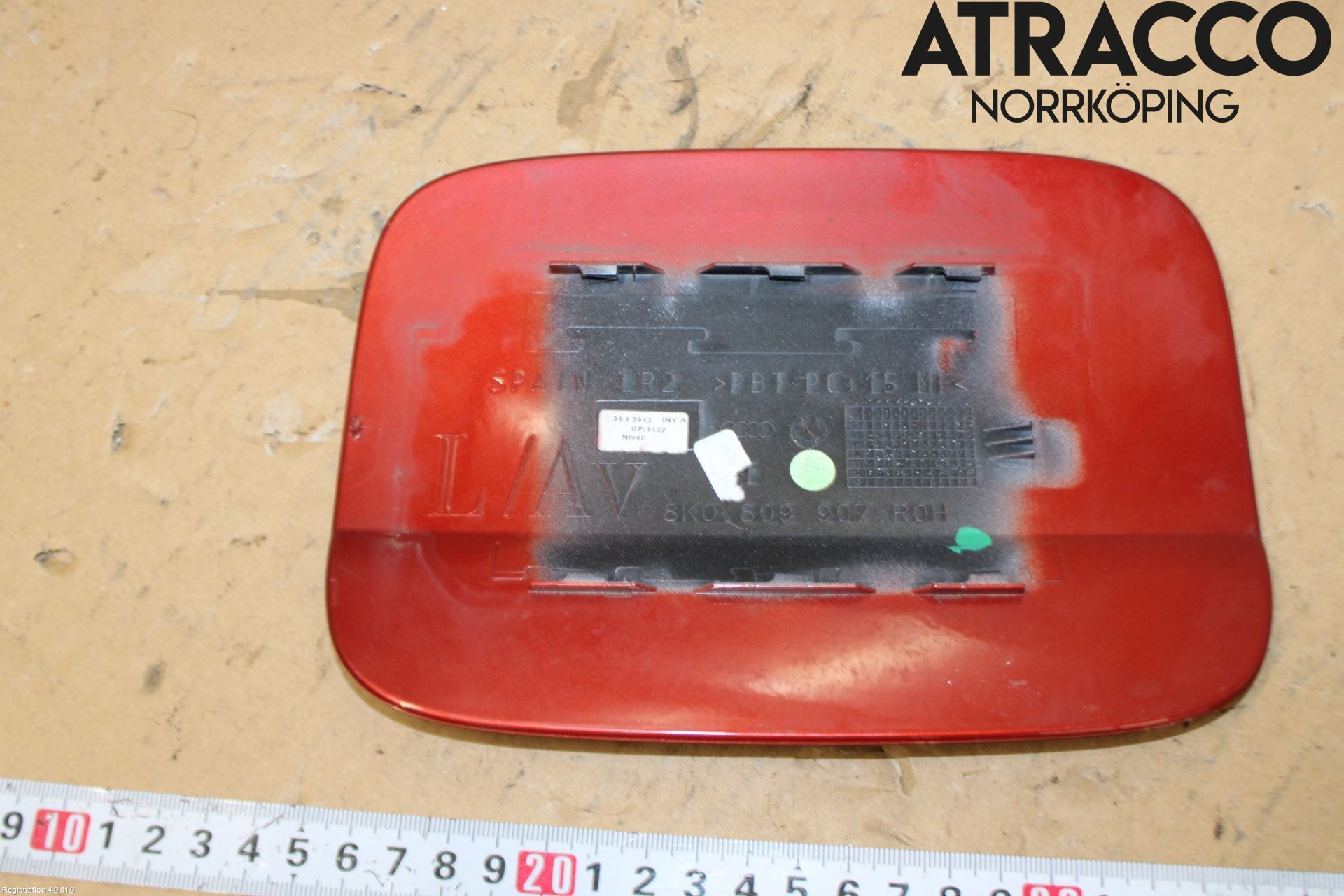 Audi A4 ALLROAD 09-16 Drivstoff Tankluke