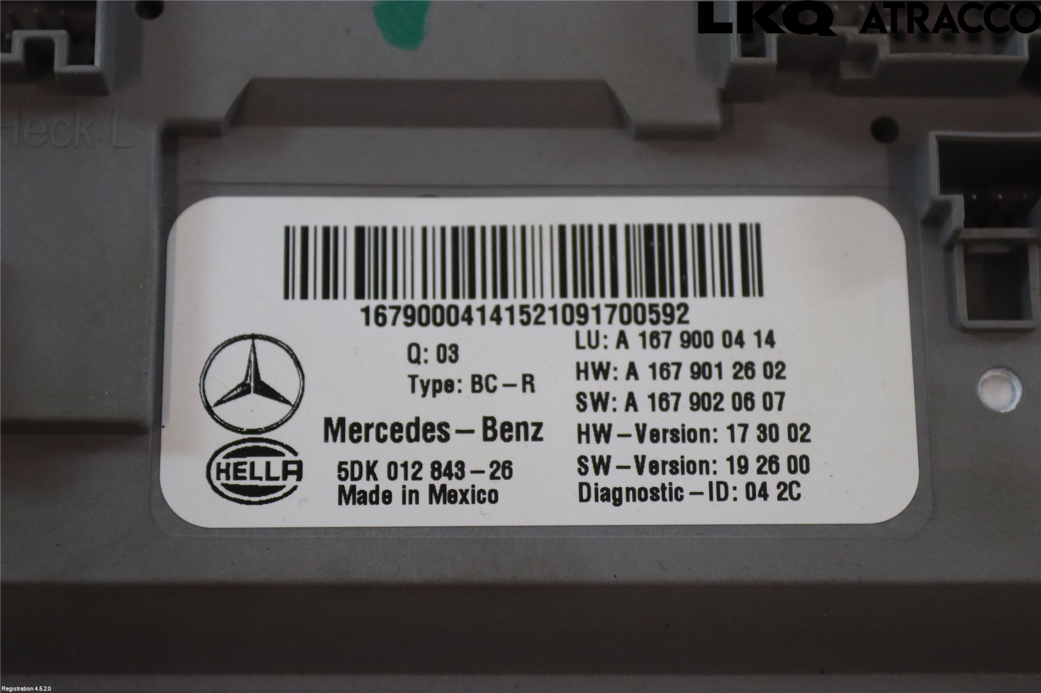 Mercedes-Benz MB GLE-KLASS (W167/V167/C167) 19- Styreenhet Klima
