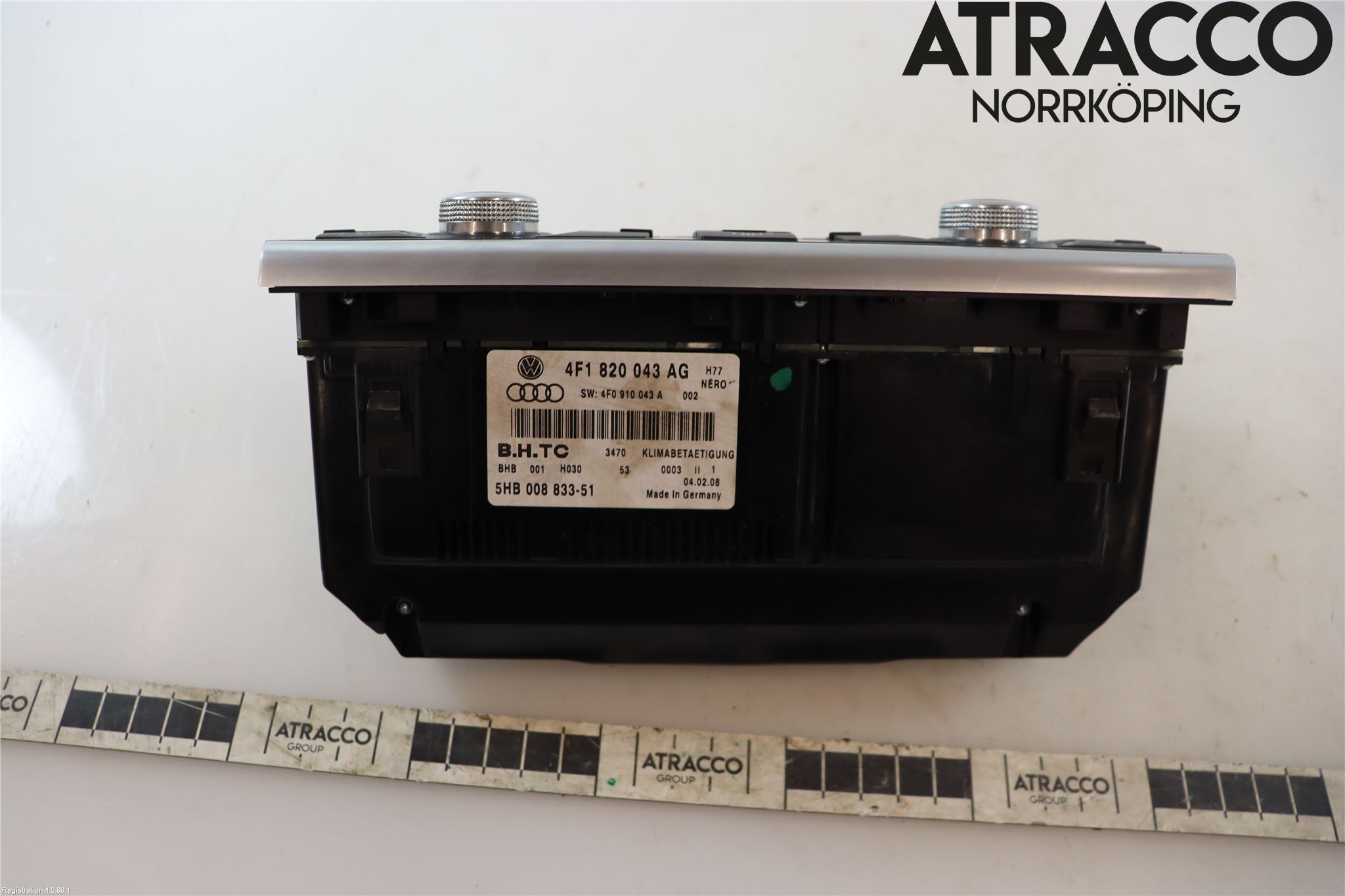 Audi A6/S6     05-11 Varmeapparat Panel(Regulering)