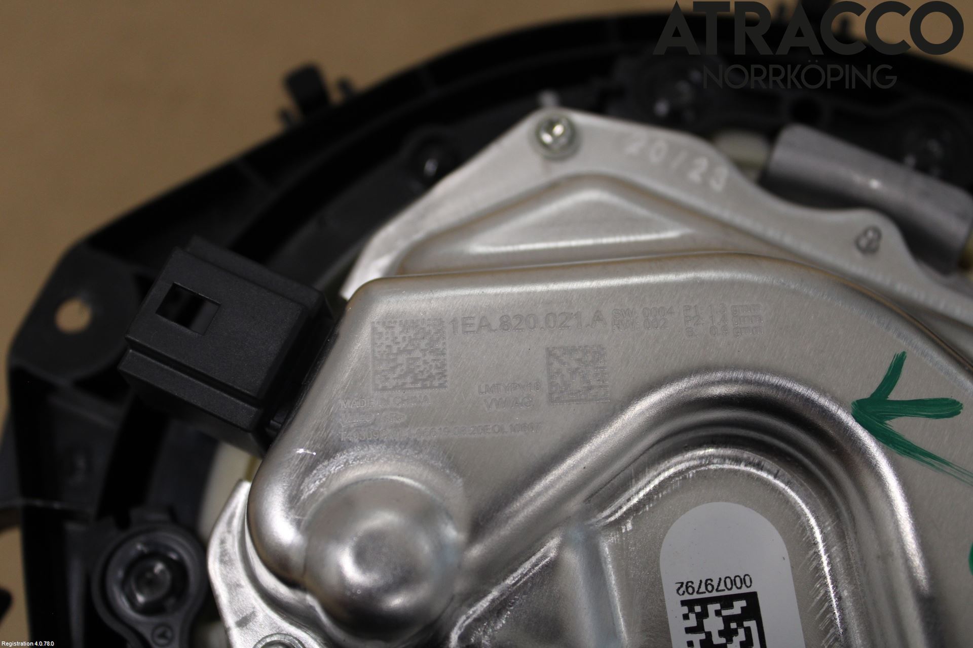 Volkswagen VW ID.3 21- Varmeapparat Viftemotor