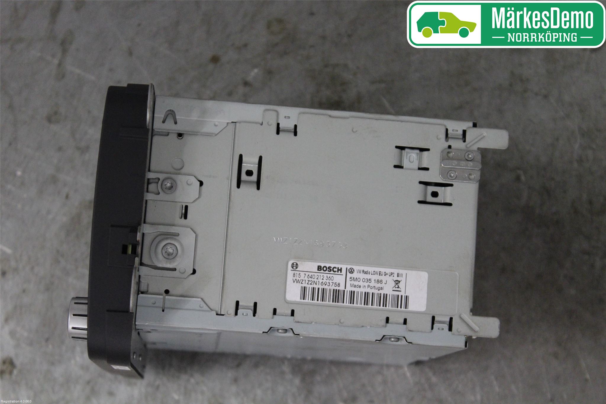 Volkswagen VW POLO 10-17 Stereo Radio Med Cd