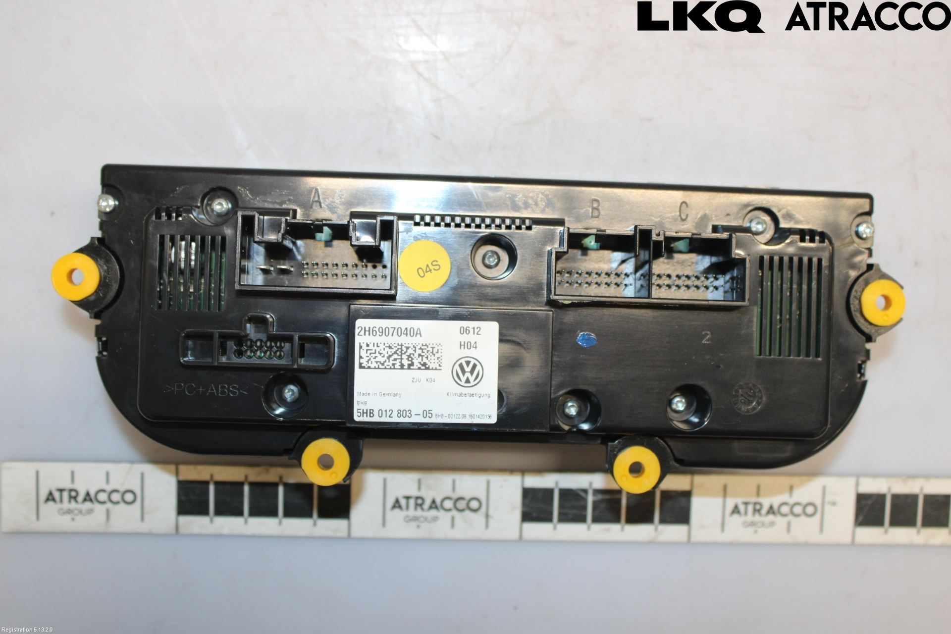 Volkswagen VW AMAROK 2H 10-22 Varmeapparat Panel(Regulering)